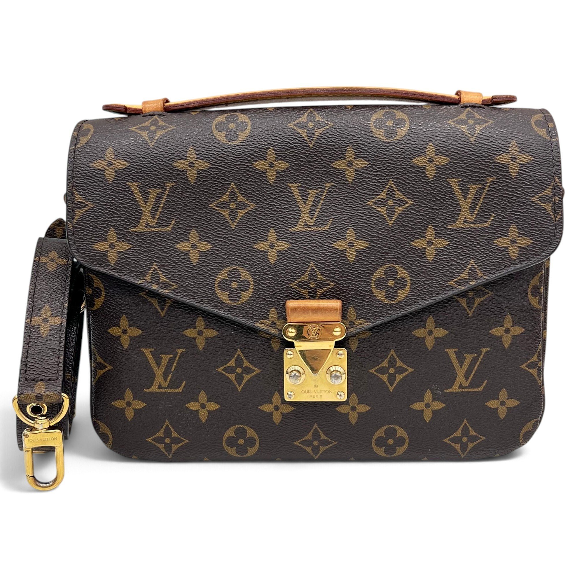 Metis leather crossbody bag