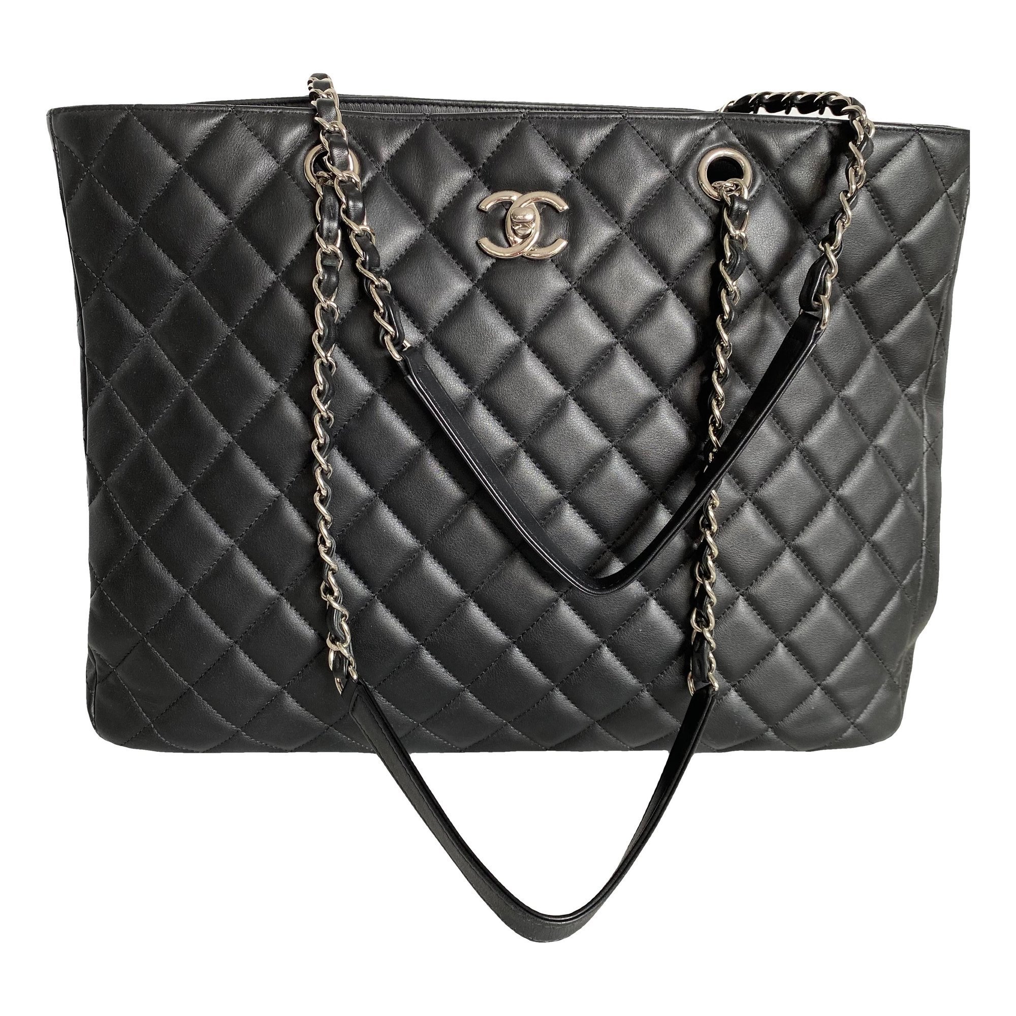 Classic CC Shopping leather tote