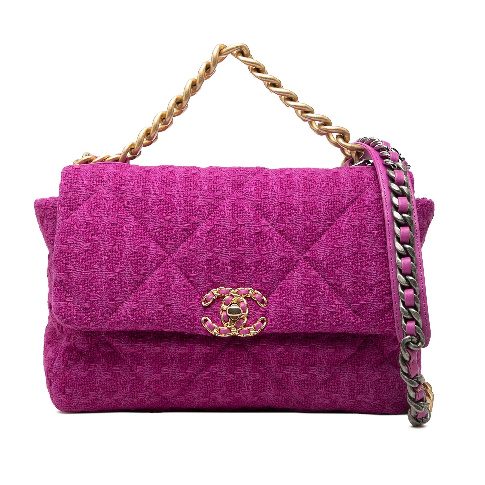 Timeless/Classique tweed satchel