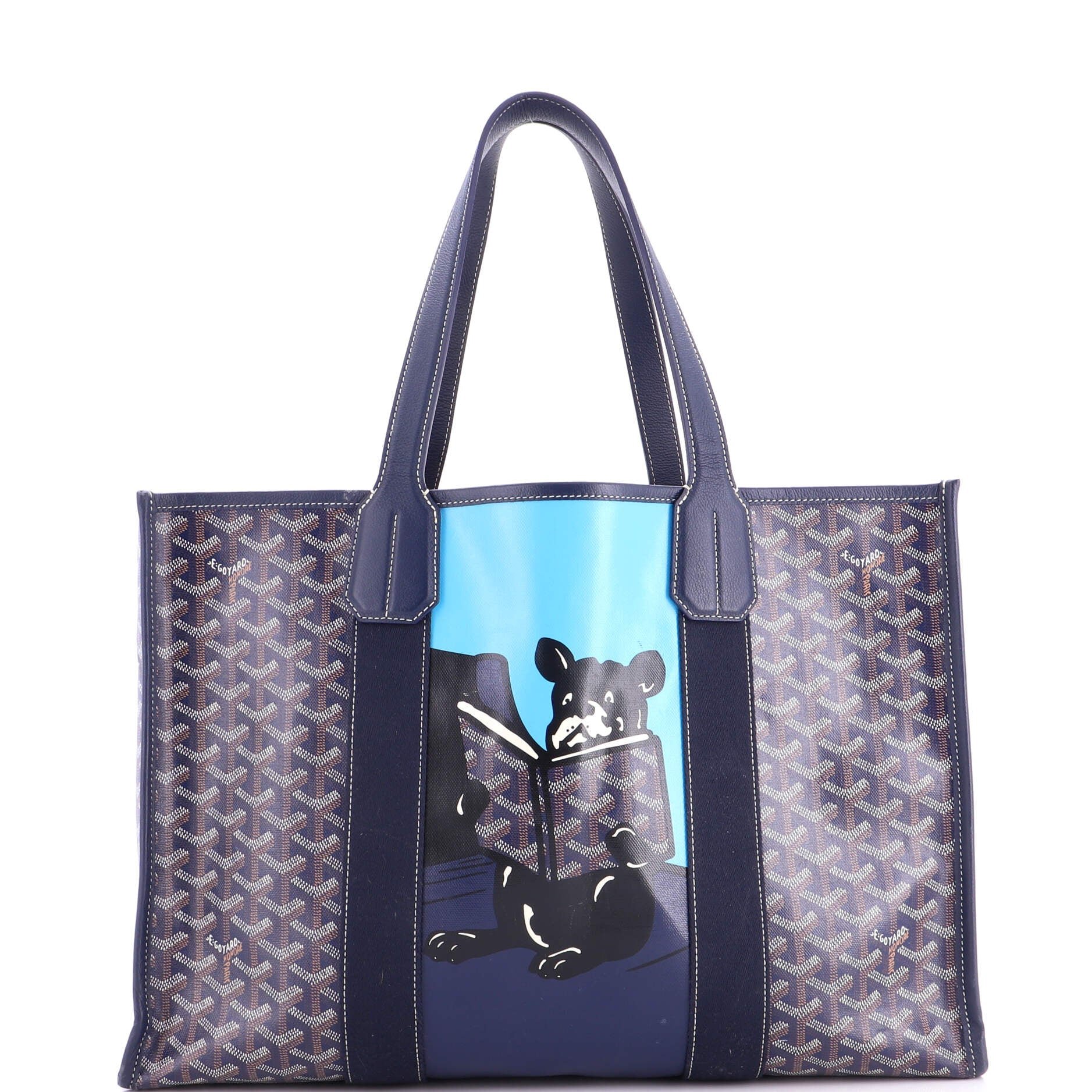 Villette Tote Printed Coated Canvas MM