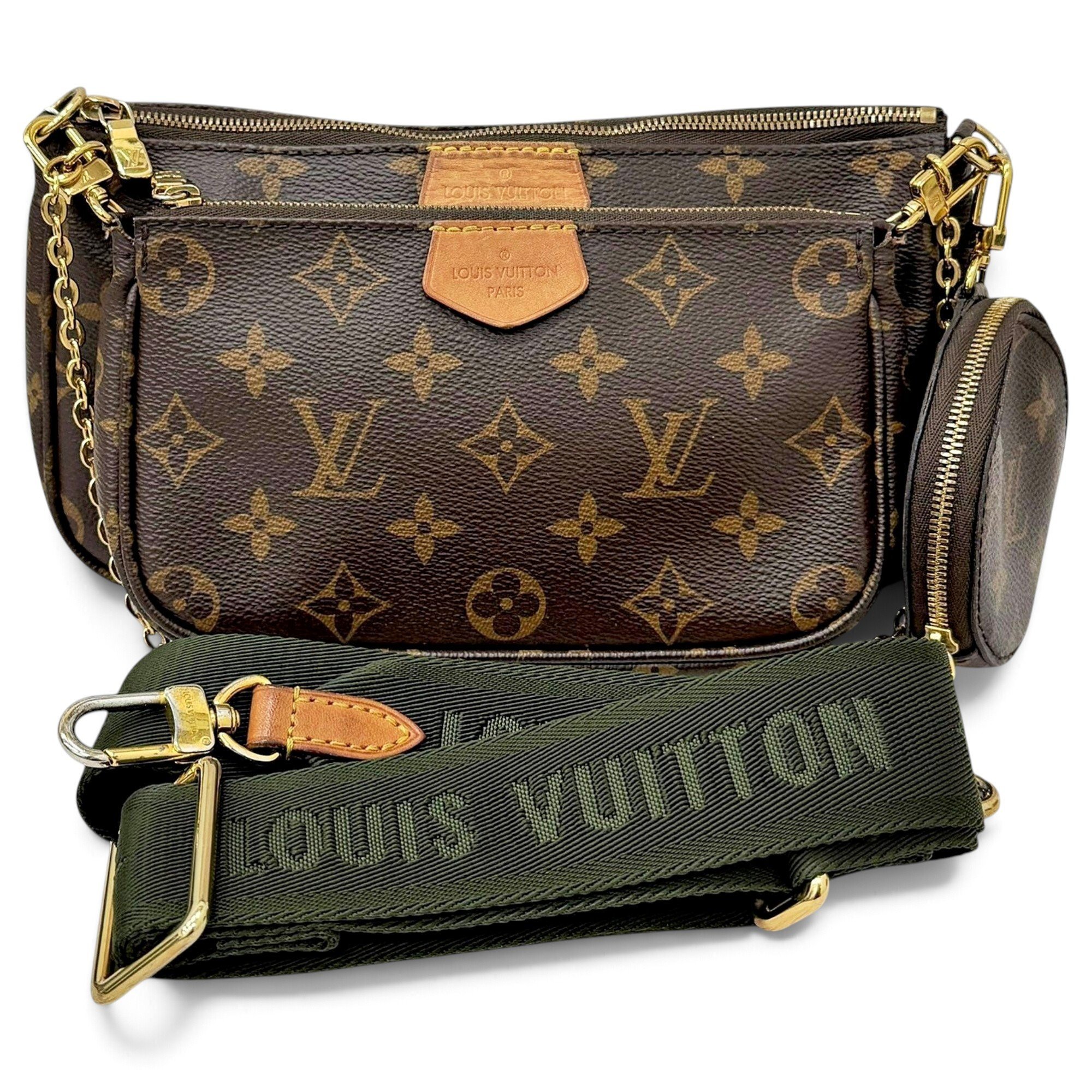 Multi Pochette Accessoires leather handbag