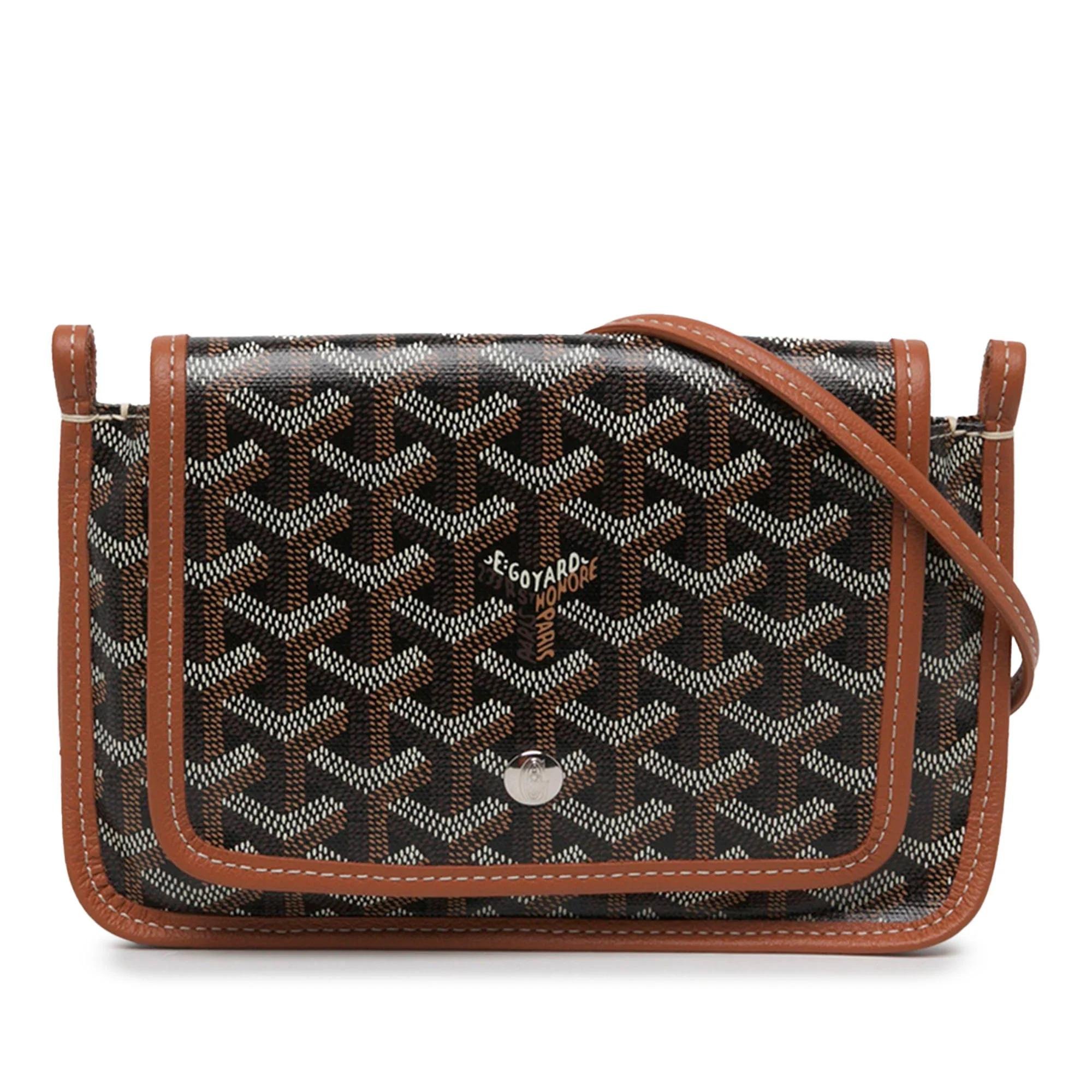 Minaudiere Goyardine cloth handbag