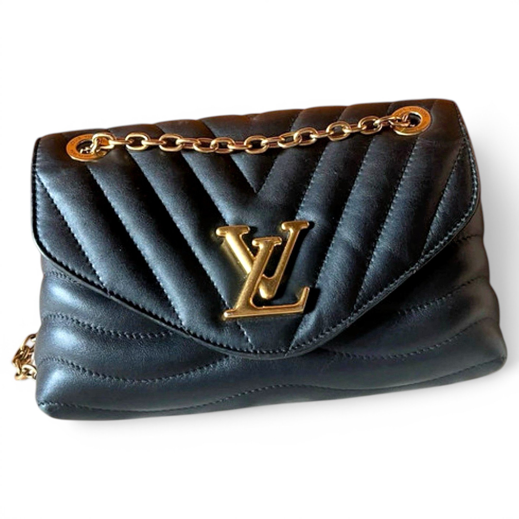 New Wave leather handbag