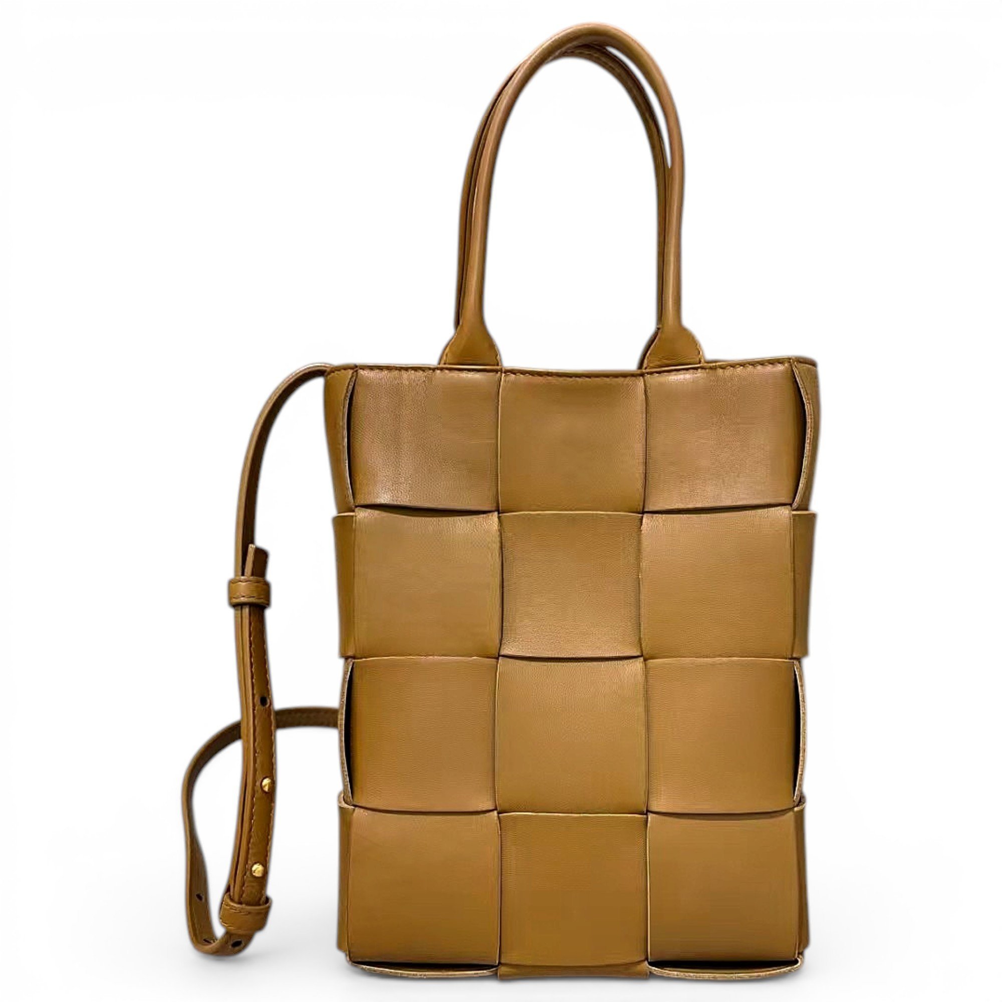 Cassette leather crossbody bag
