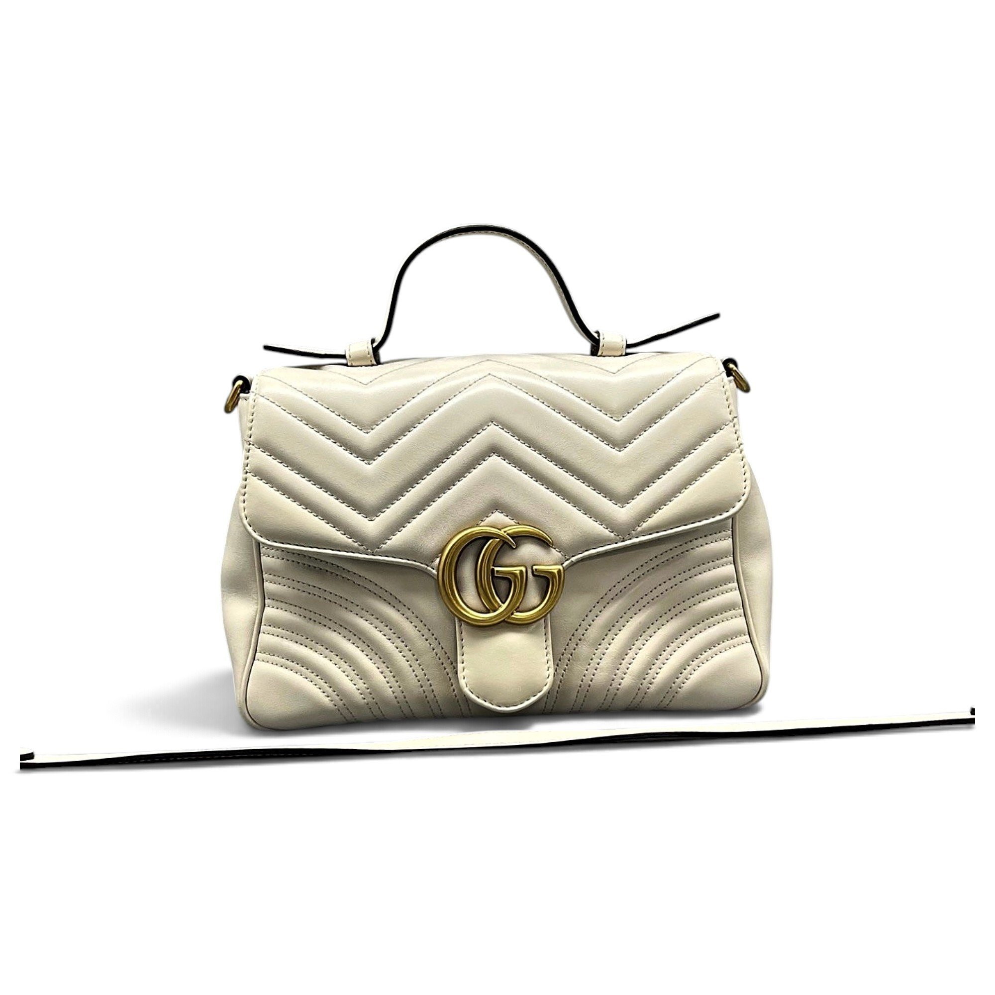 GG Marmont Flap leather handbag