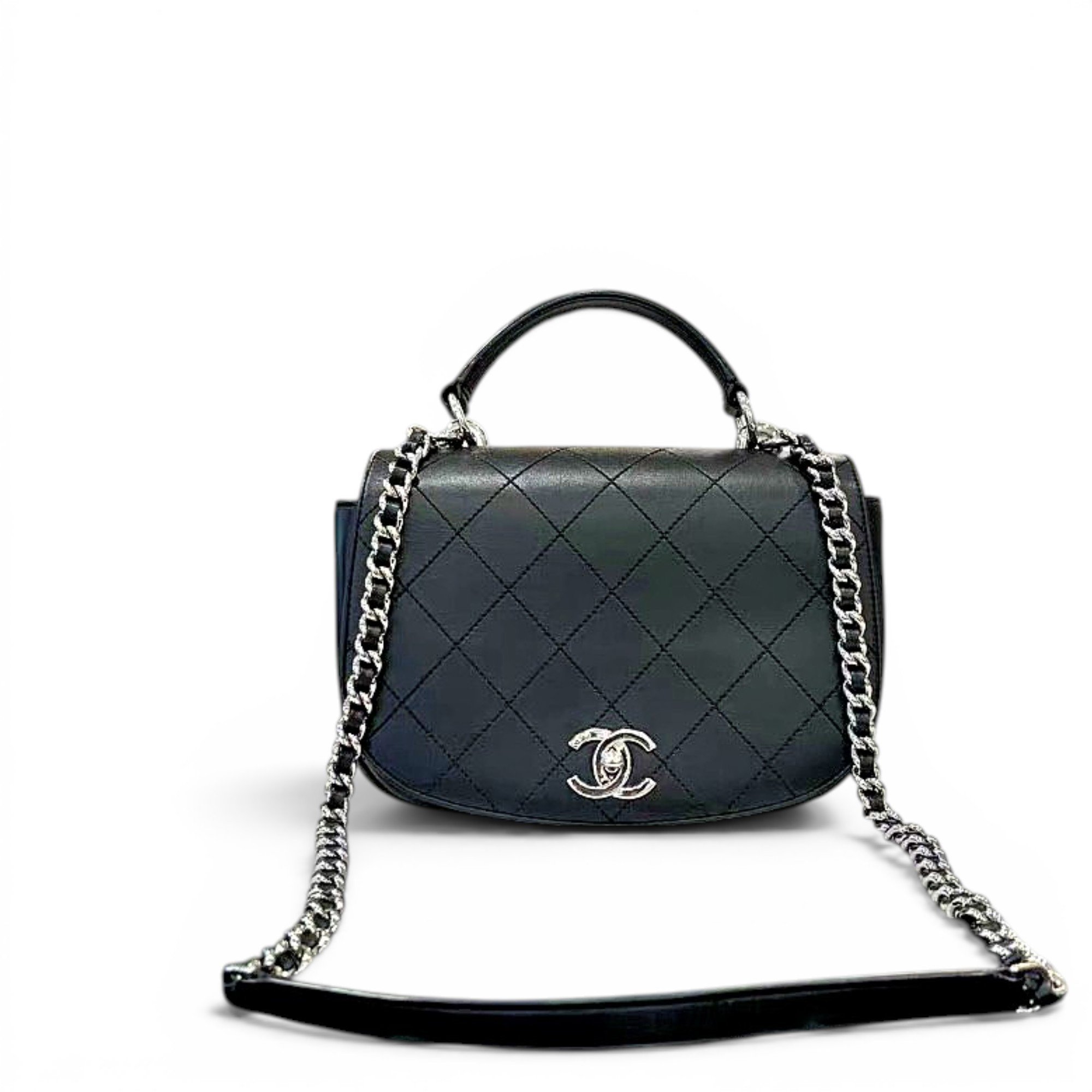 Leather crossbody bag