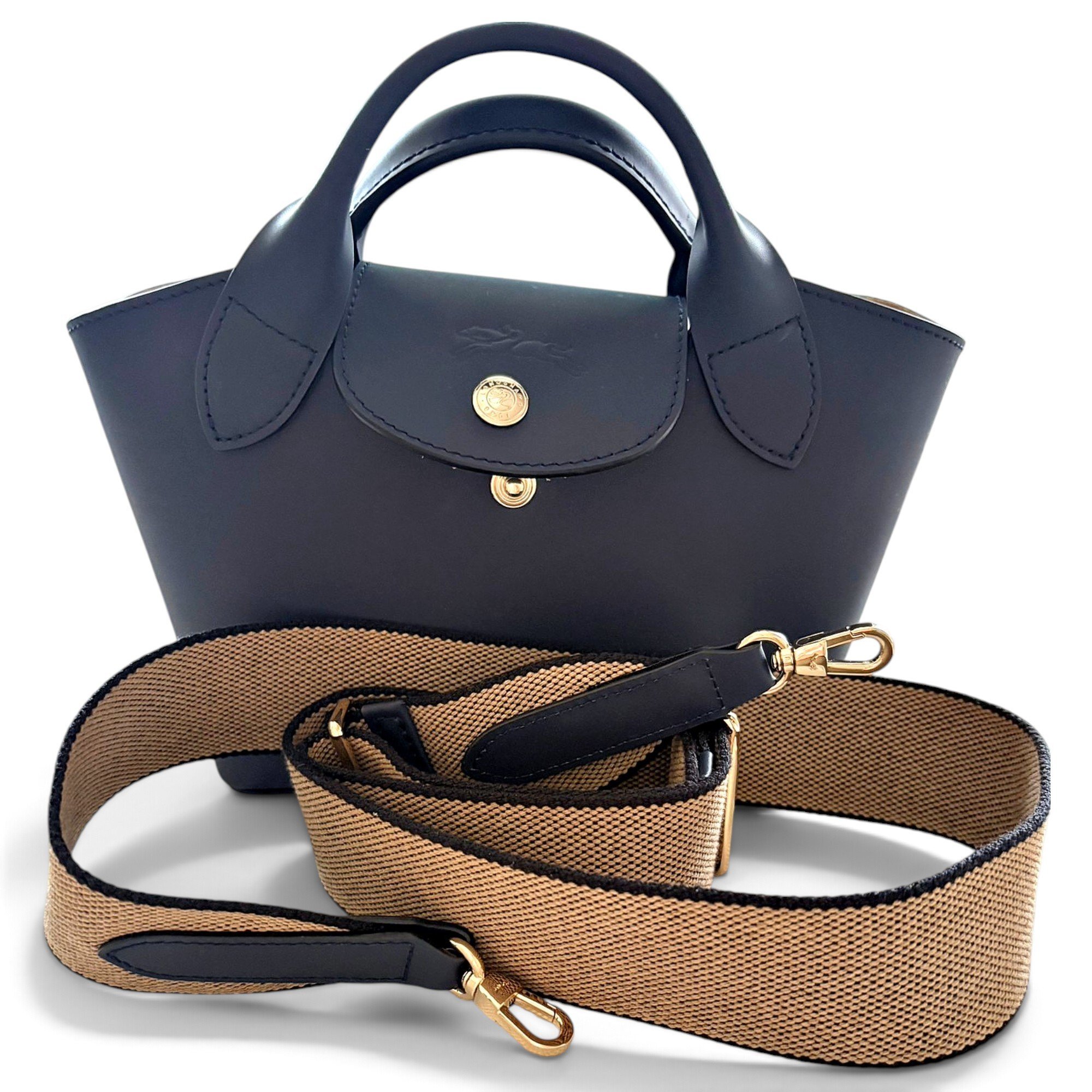 Leather crossbody bag