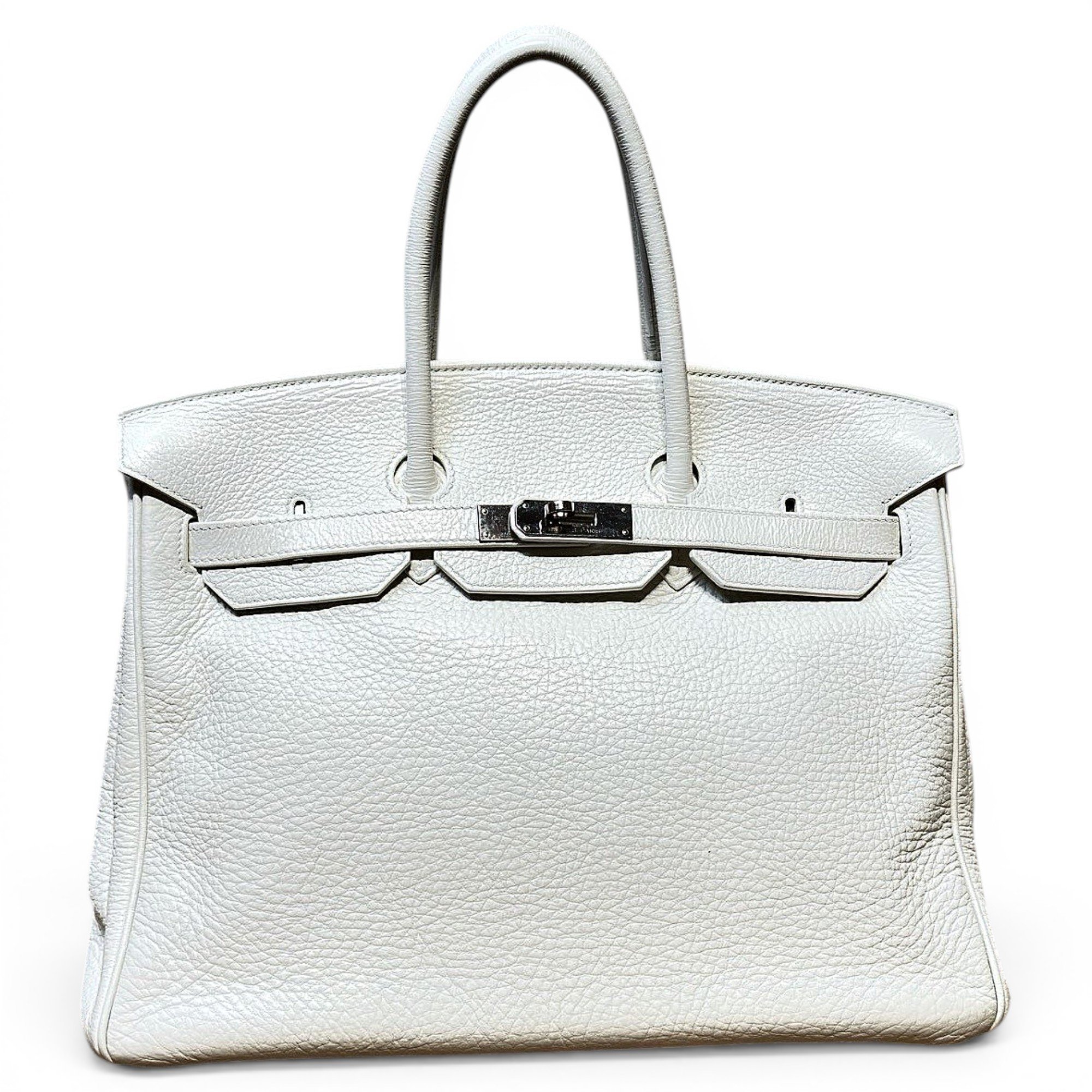 Birkin 35 leather handbag