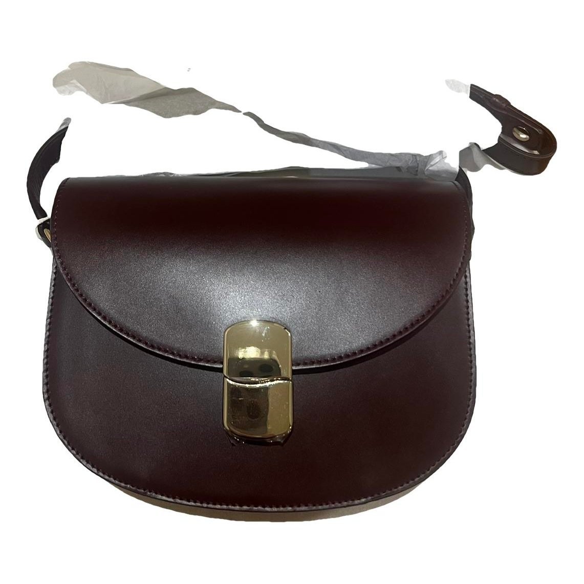 Claude leather crossbody bag