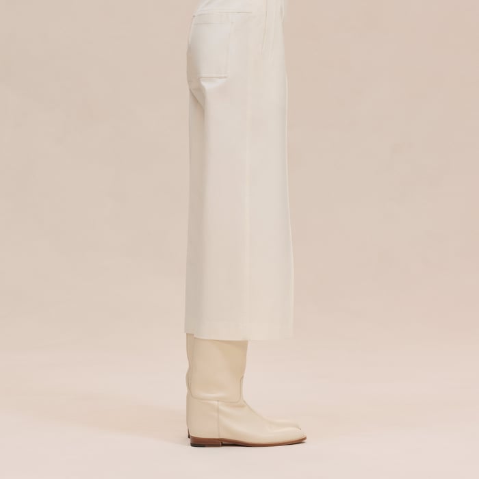 Blanc Naturel Cropped Pants