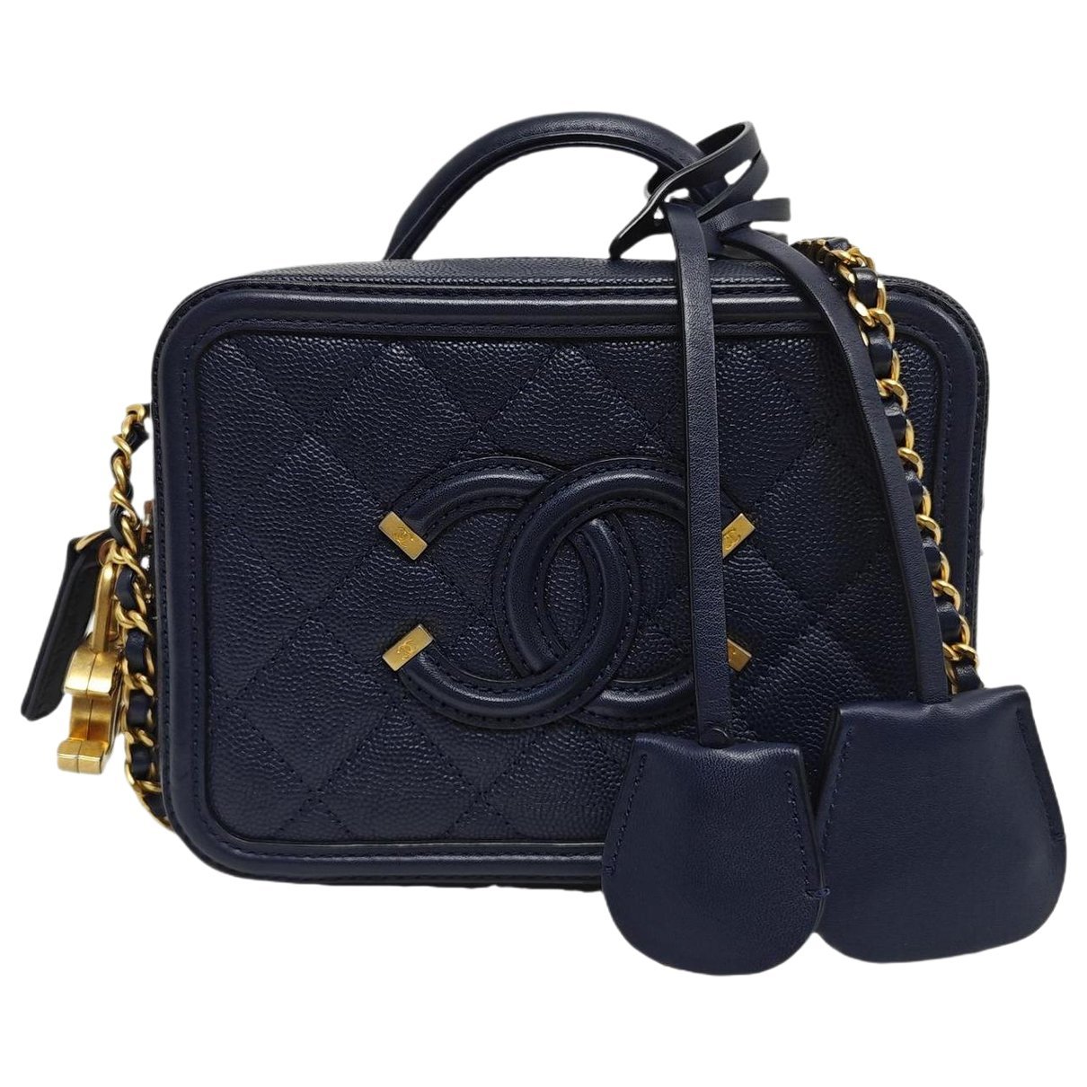 CC Filigree leather handbag
