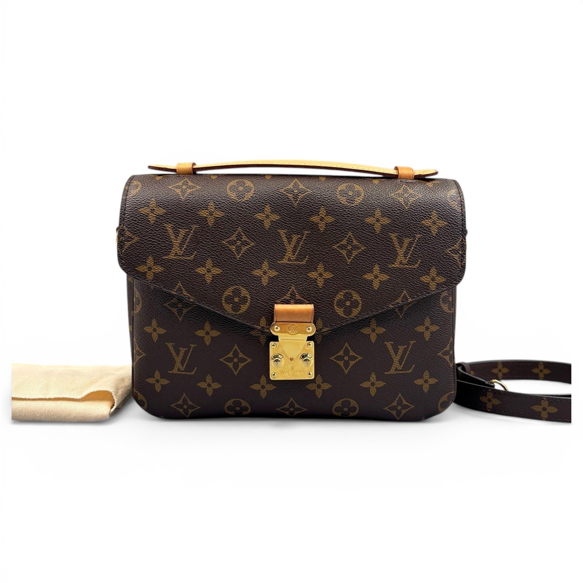 Metis leather crossbody bag