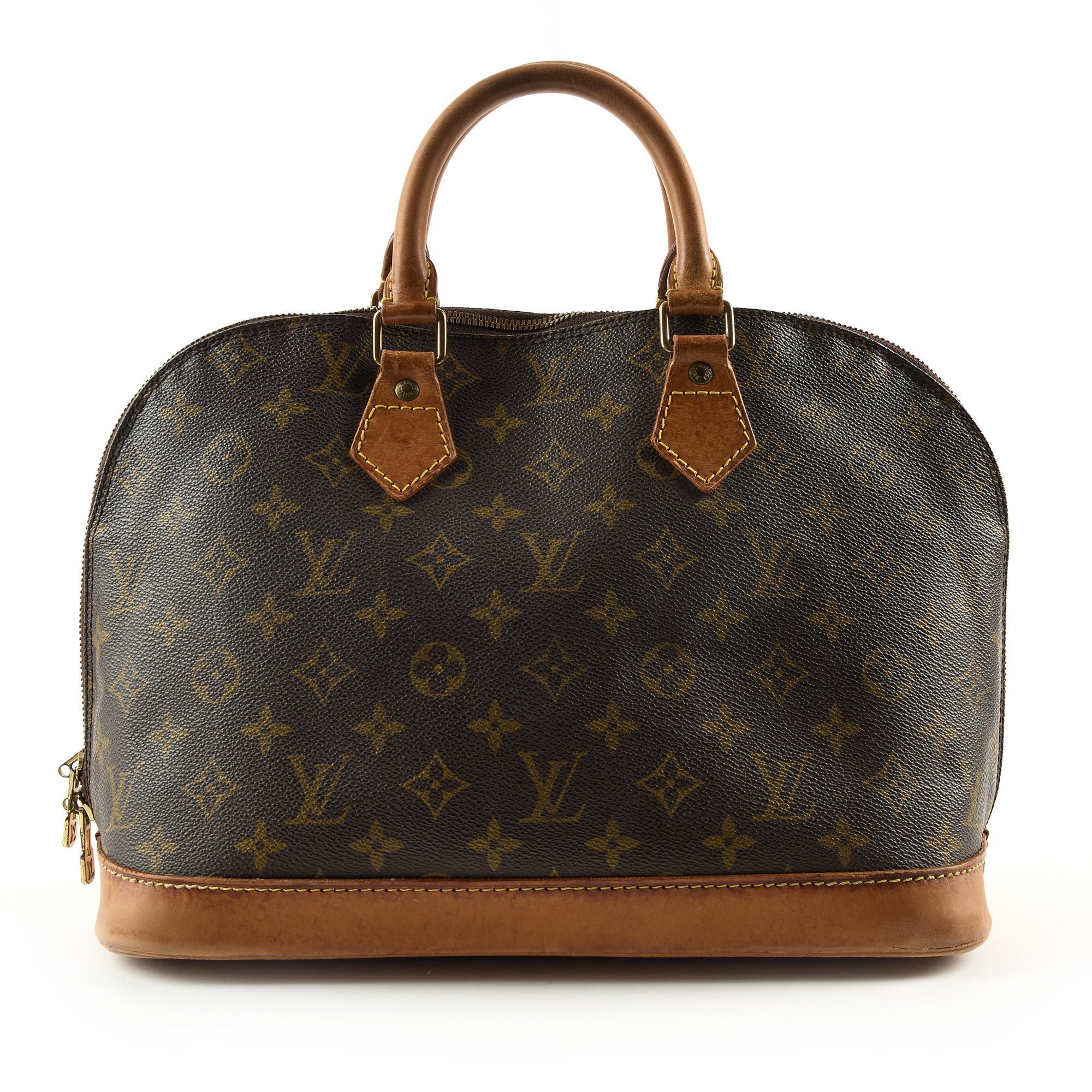 Alma leather handbag