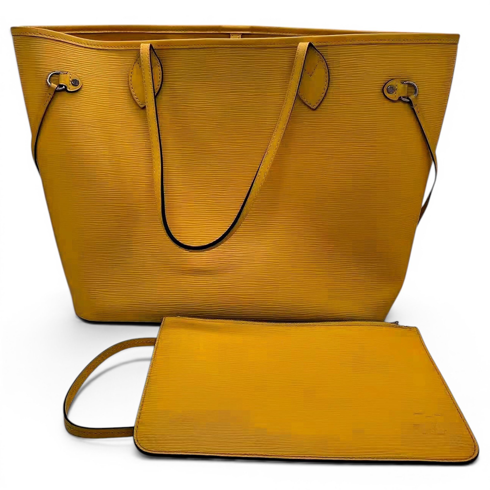 Neverfull leather tote