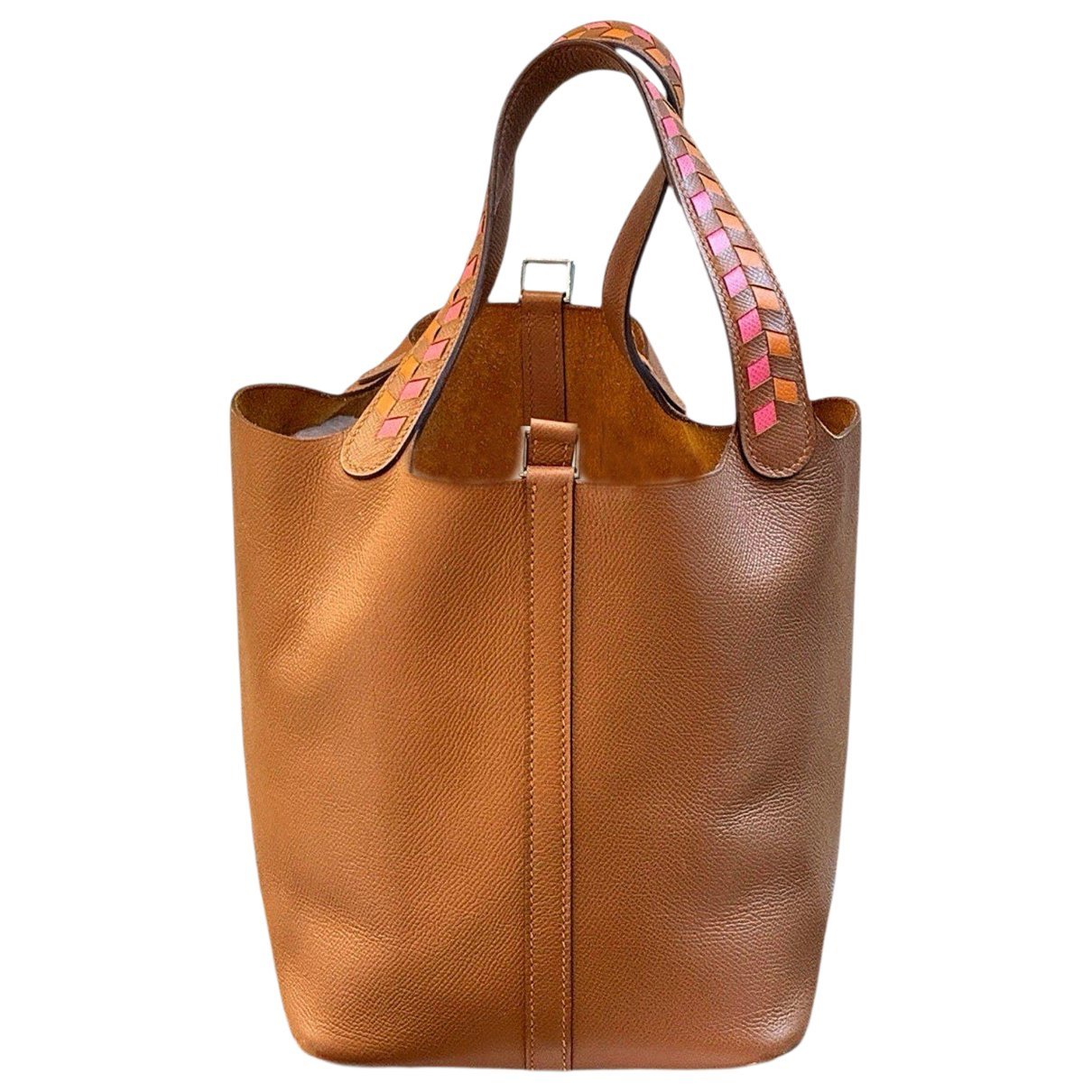 Picotin leather handbag