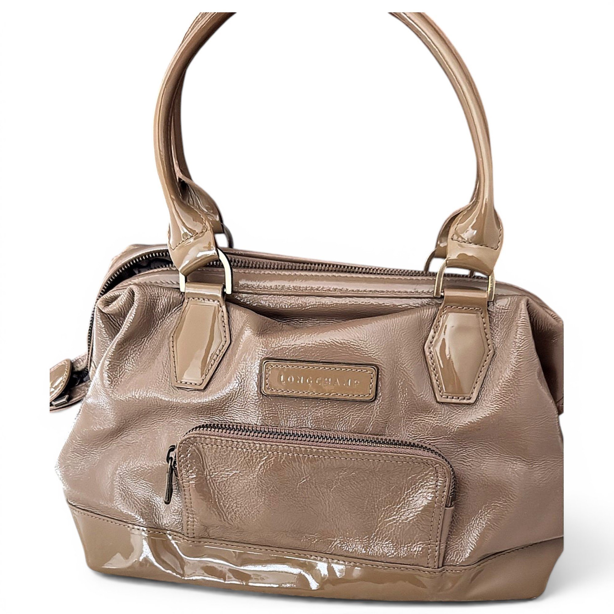 Leather handbag