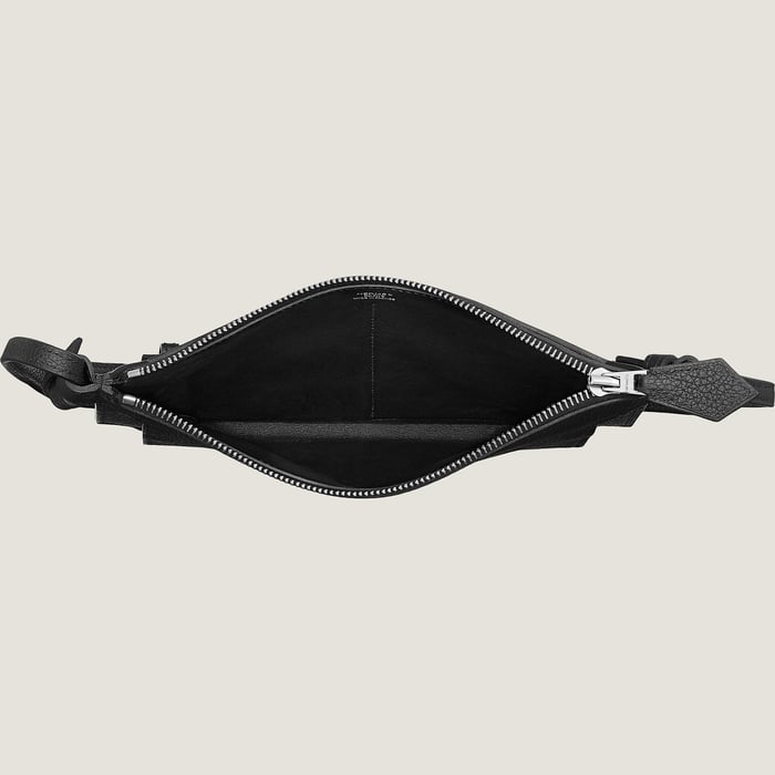 Noir Hermes Ultrapla 24 Bag