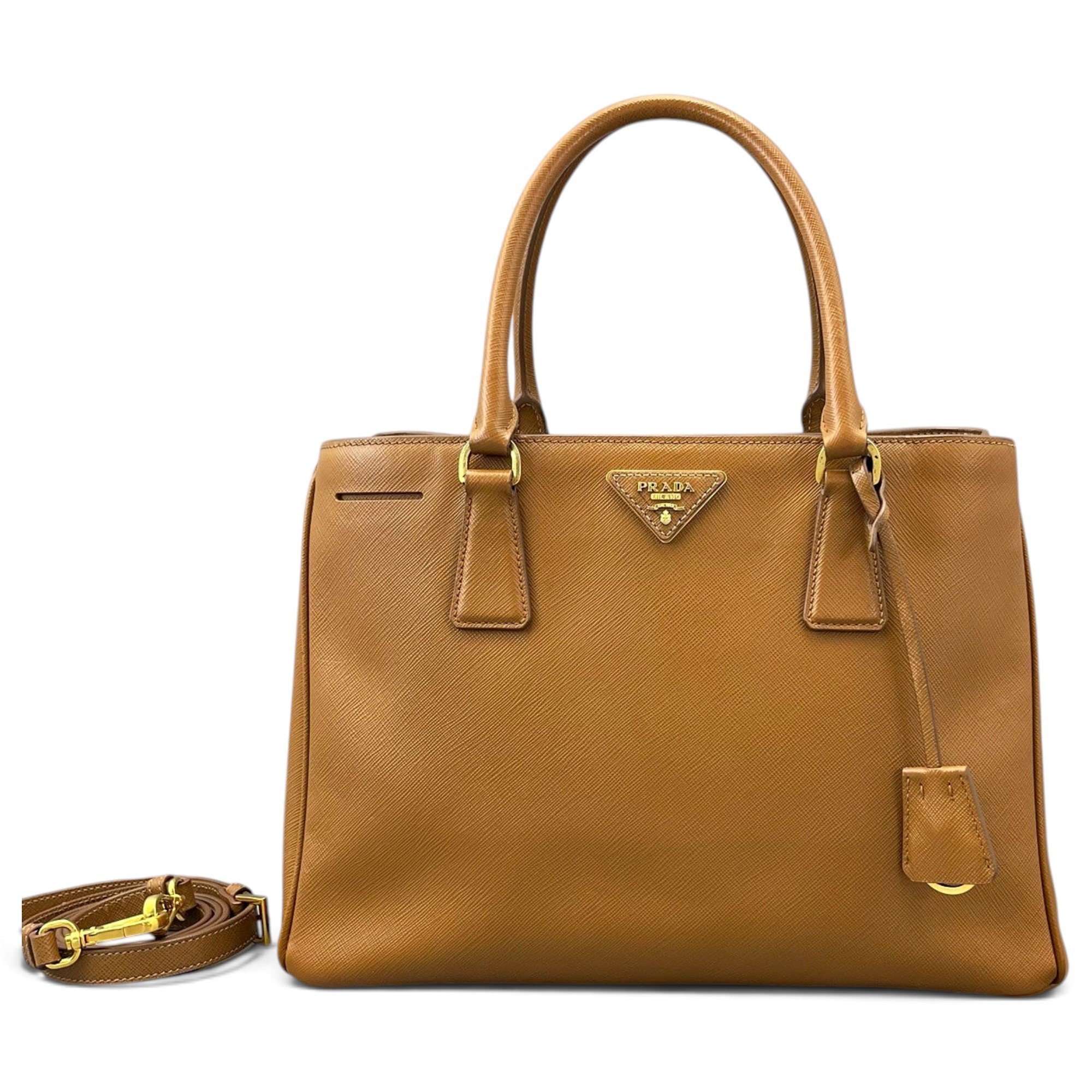 Galleria leather handbag