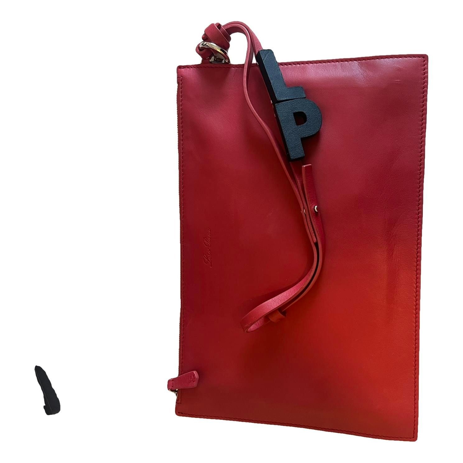 Loro Piana Leather clutch bag