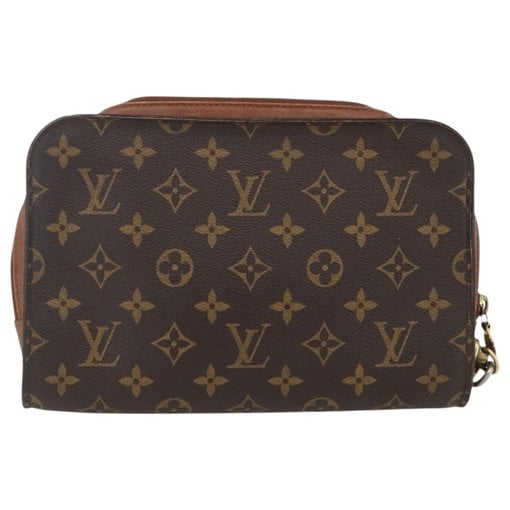 Orsay leather clutch bag