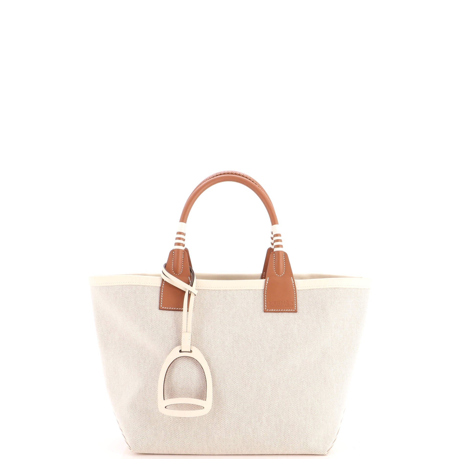 Leather tote