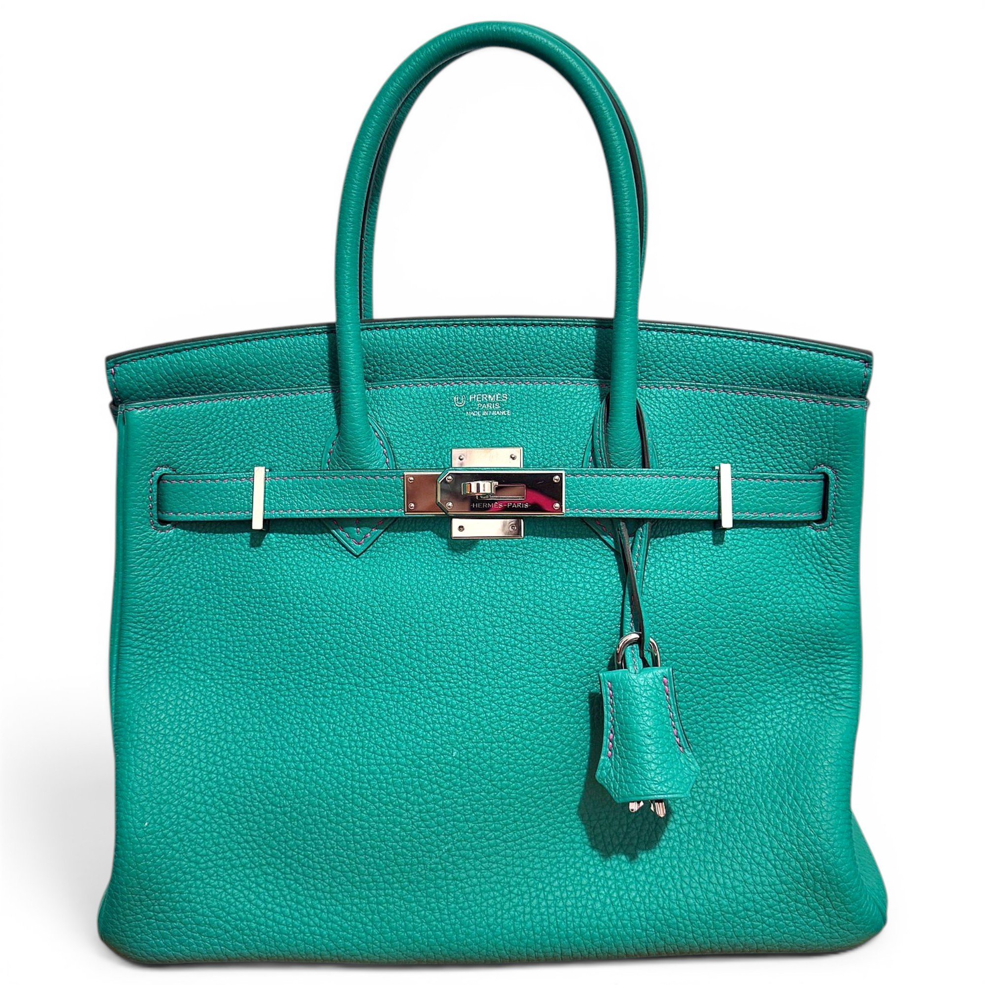 Birkin 30 leather handbag