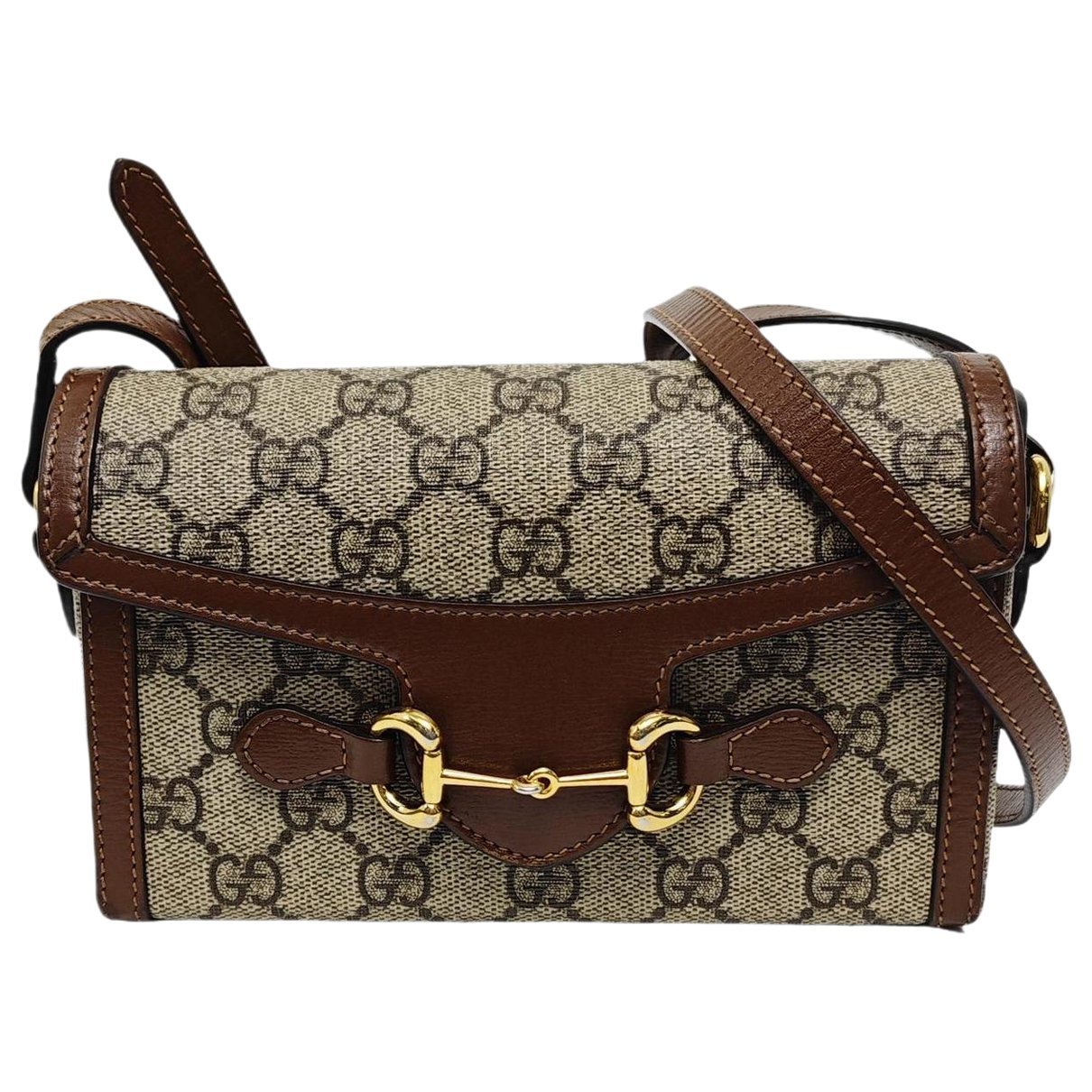 Handle Horsebit 1955 leather mini bag