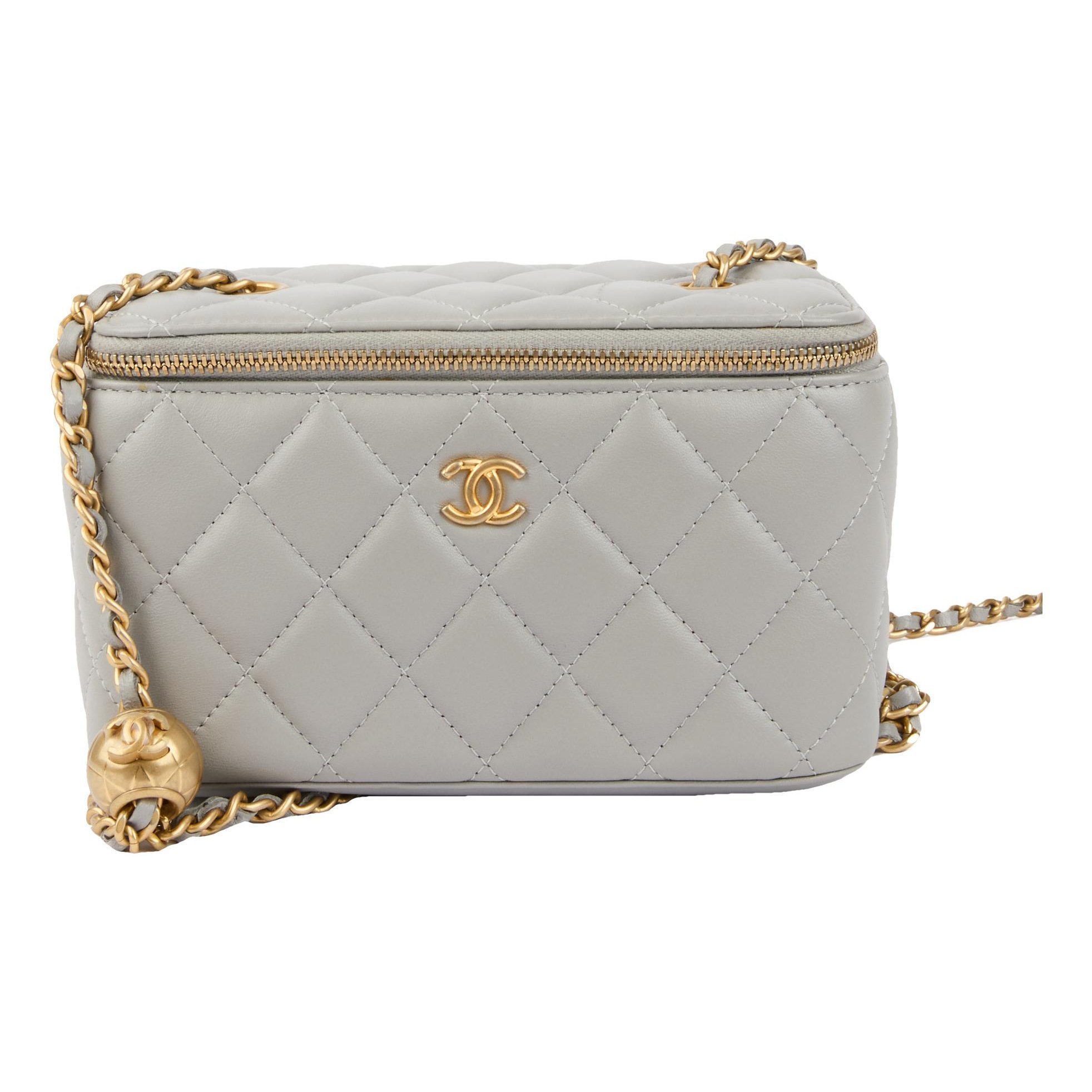Vanity leather crossbody bag