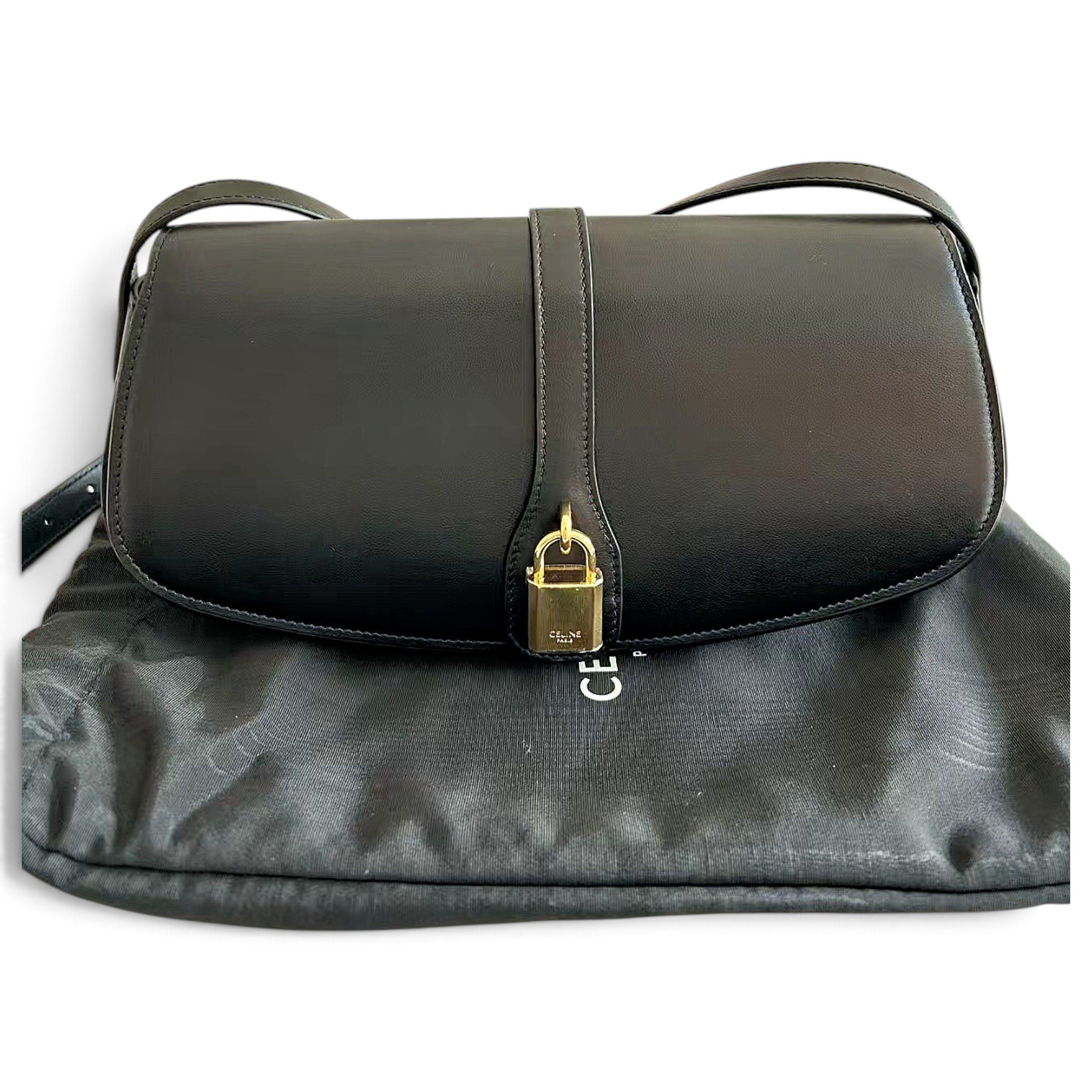 Tabou leather handbag