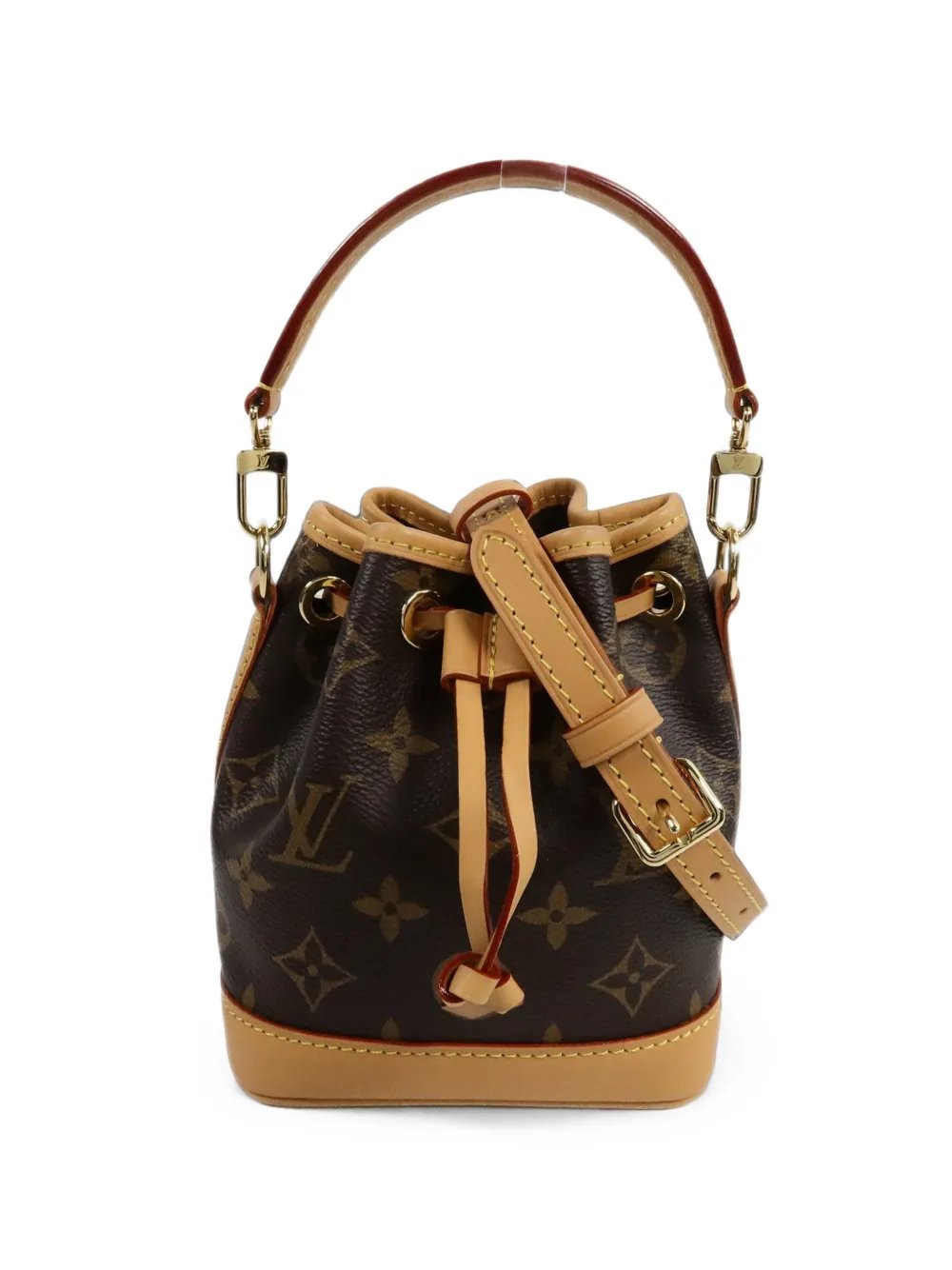nano Noe Monogram canvas tote bag