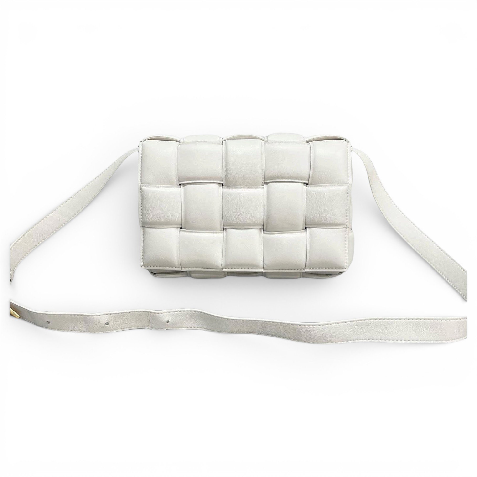 Cassette leather crossbody bag