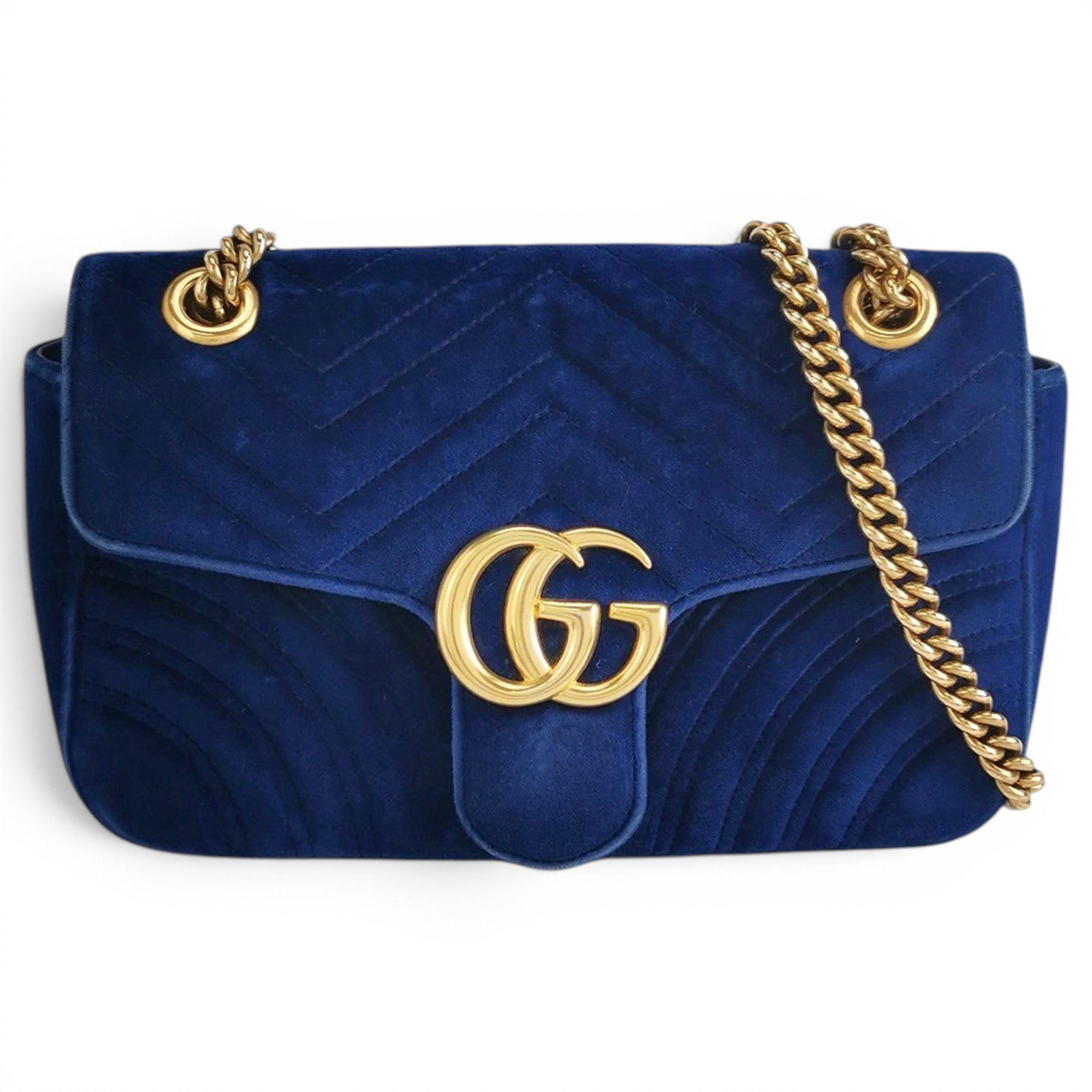 GG Marmont Flap leather handbag