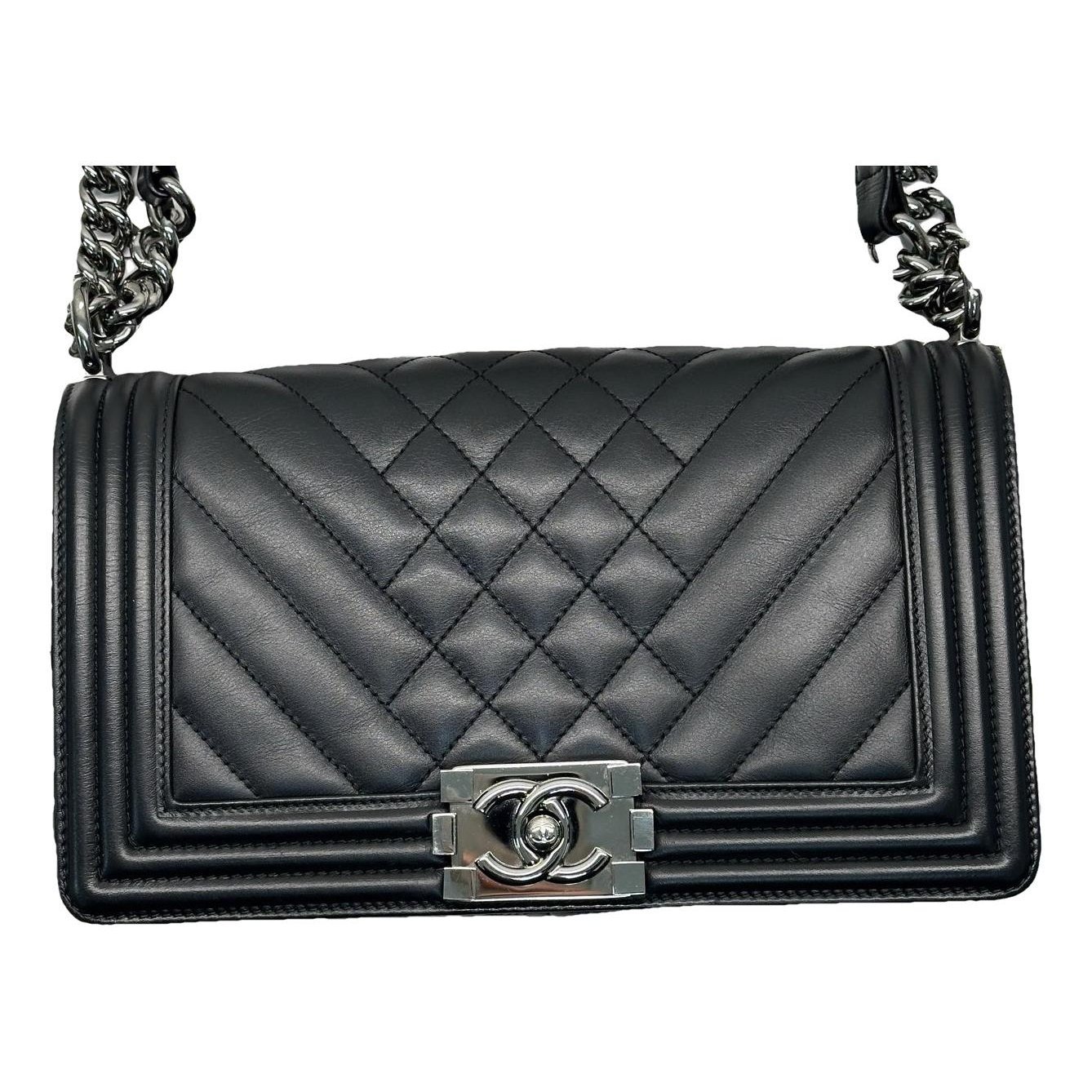 Boy leather crossbody bag