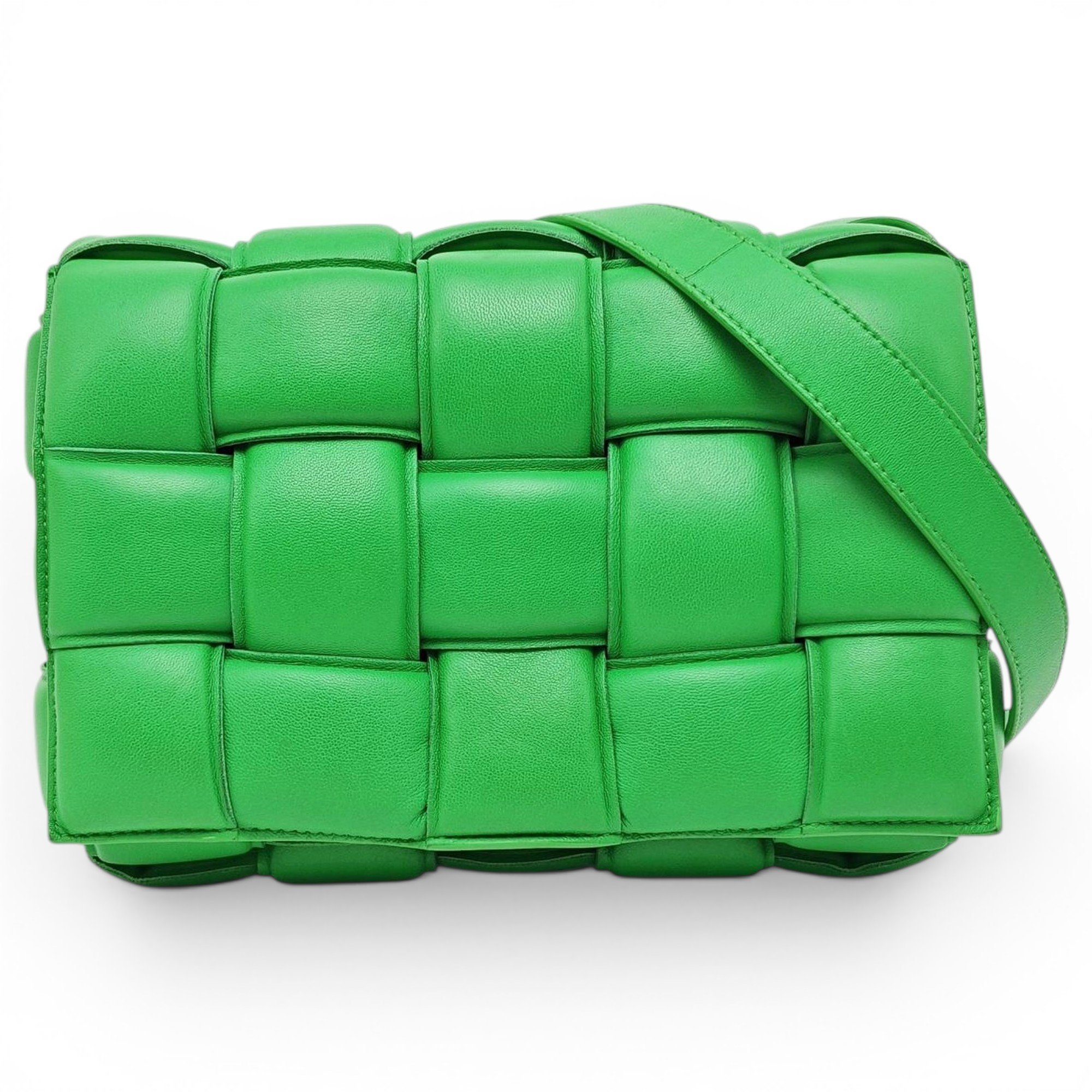 Cassette Padded leather crossbody bag