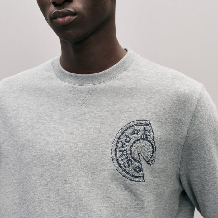 Gris C.d.s. Crewneck Sweater