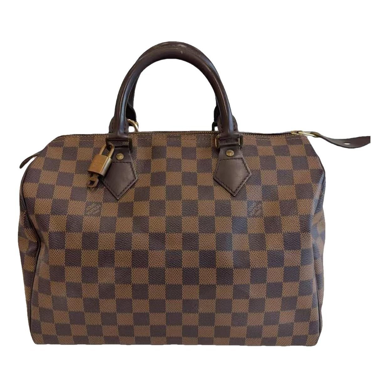 Speedy leather handbag