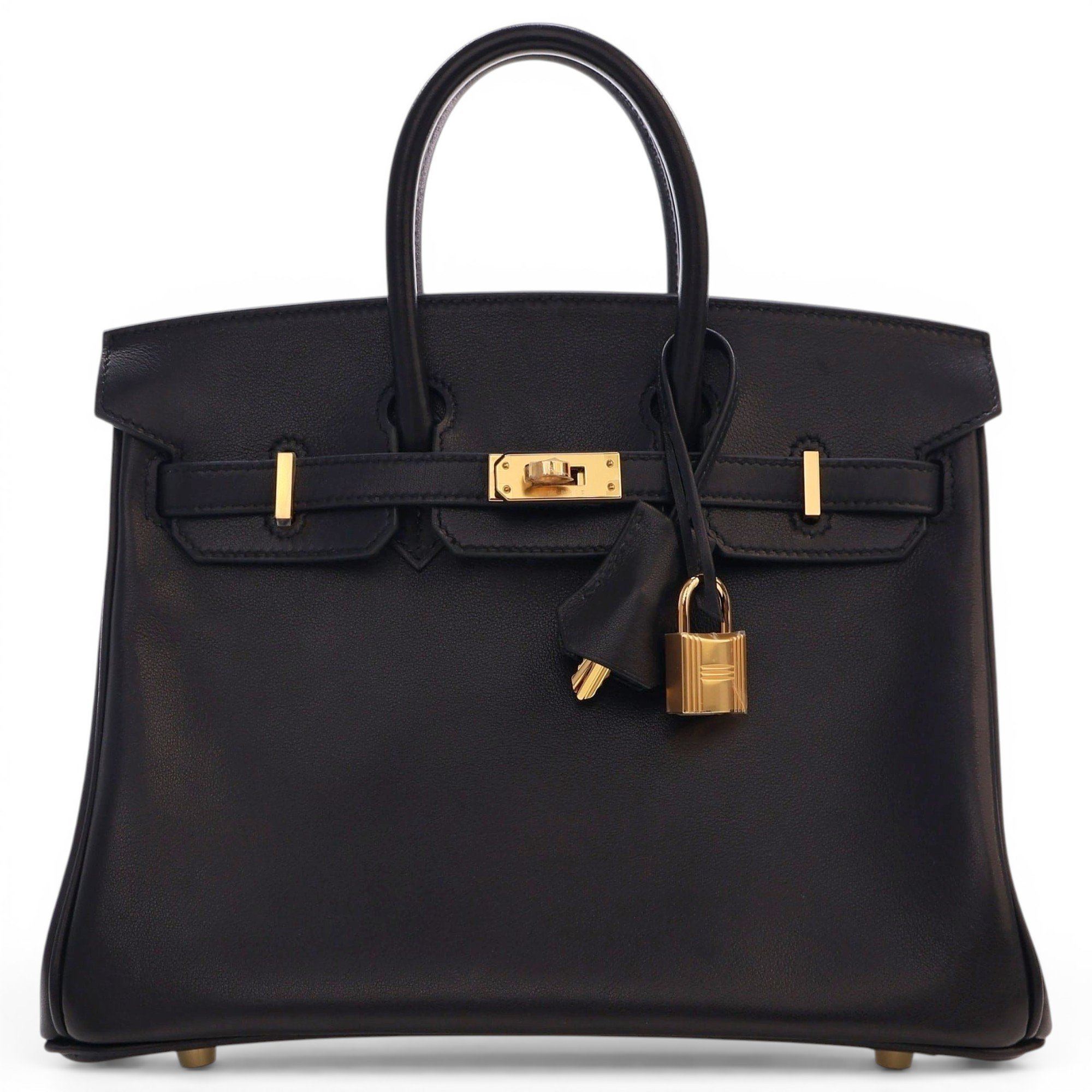 Birkin 25 leather tote