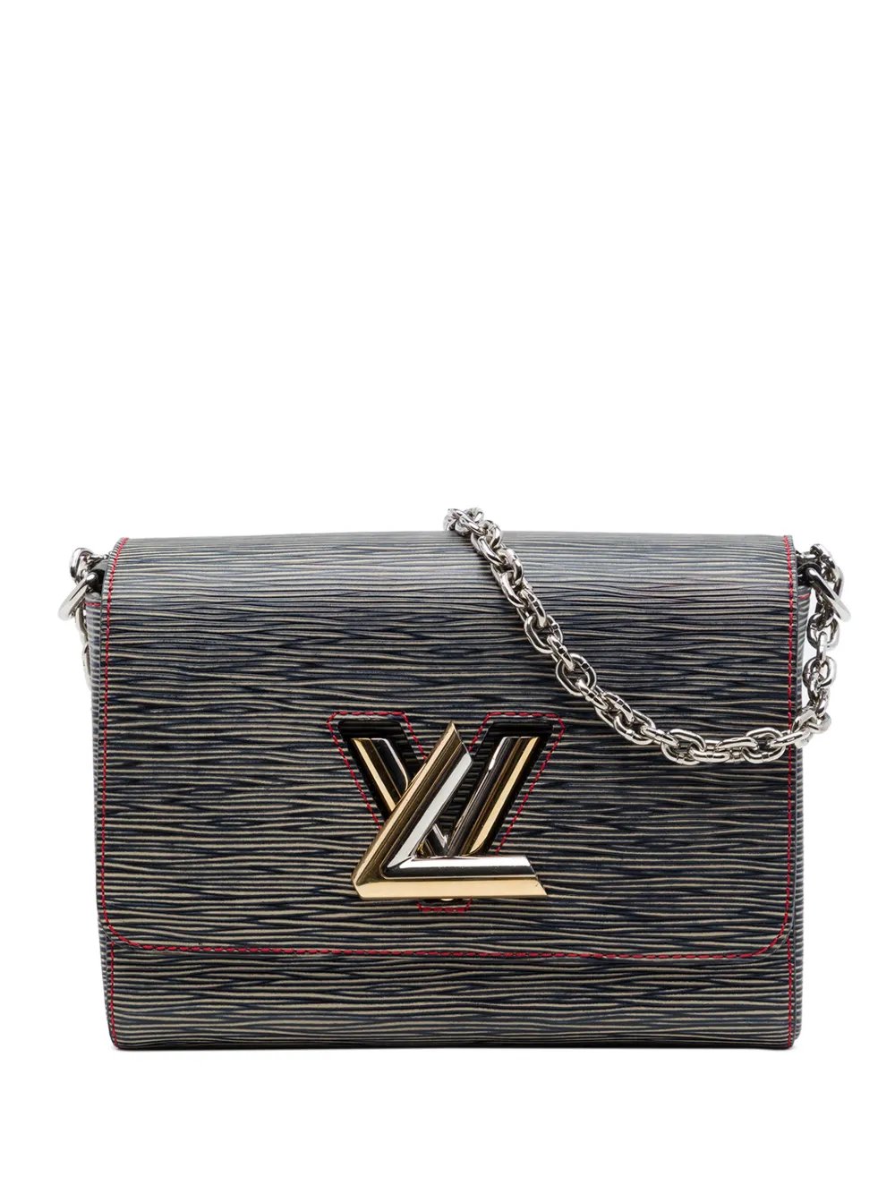 2015 Epi Denim Twist MM crossbody bag