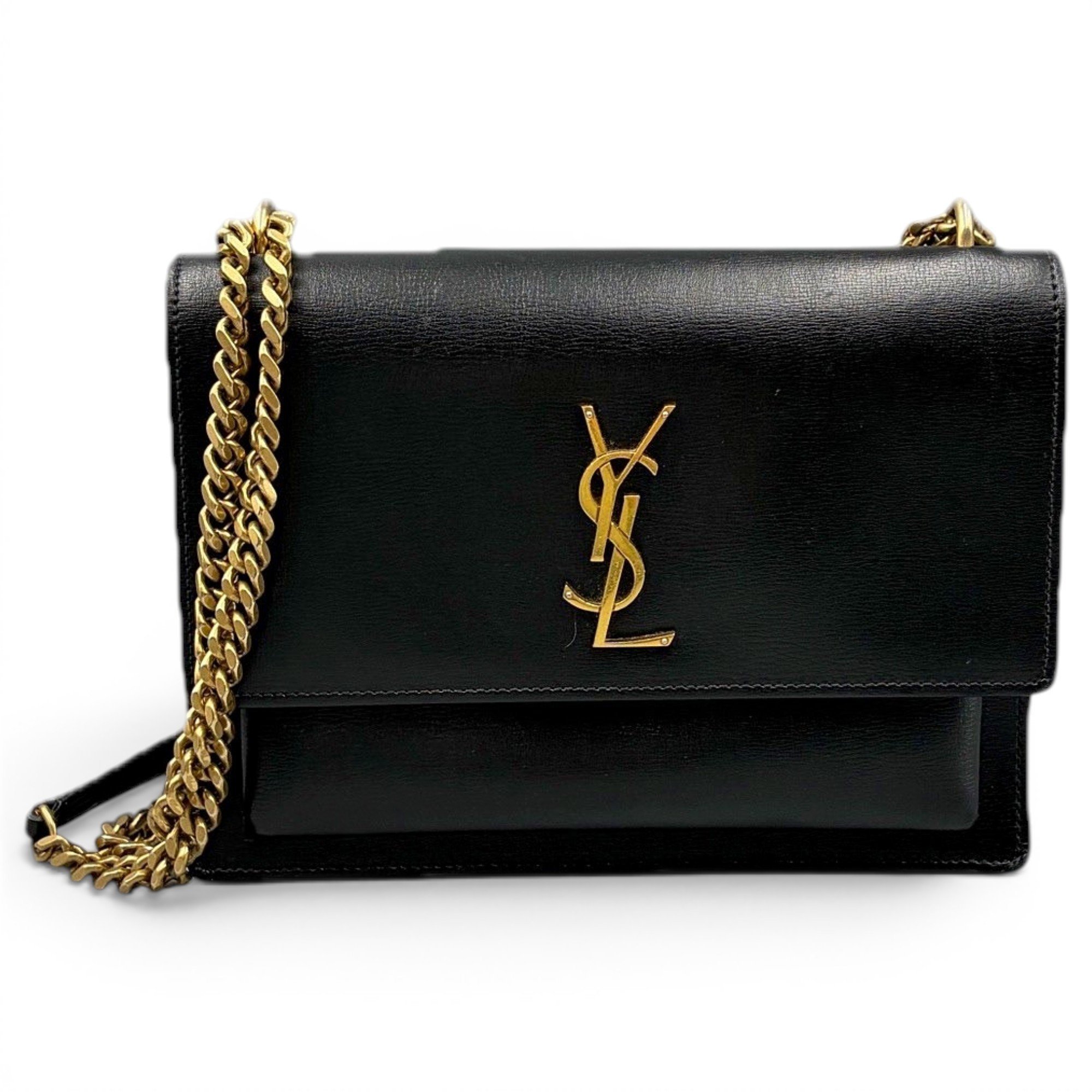 Sunset leather handbag