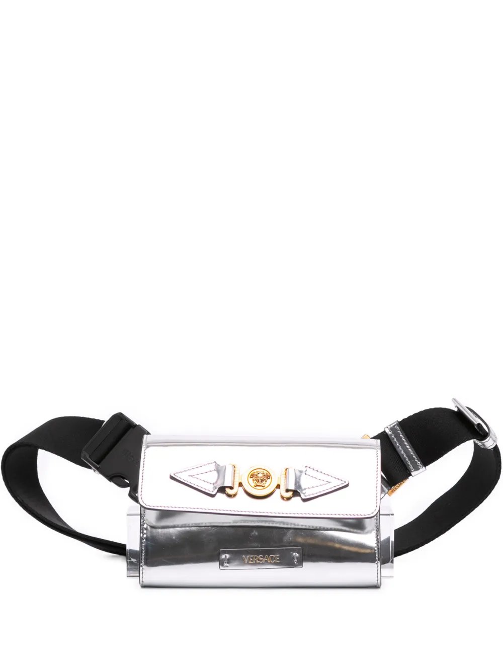 2010-2026 Metallic Calfskin La Medusa Biggie belt bag