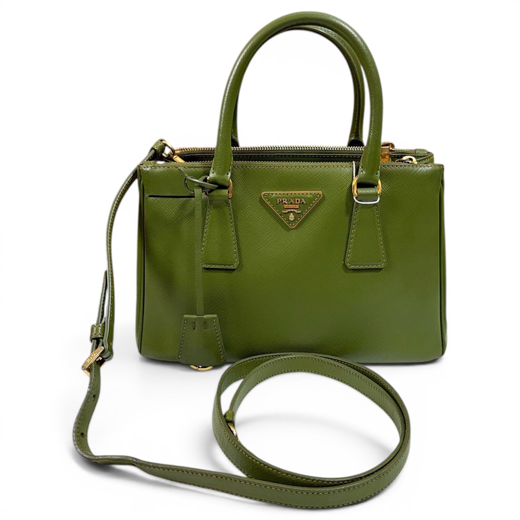 Galleria leather handbag
