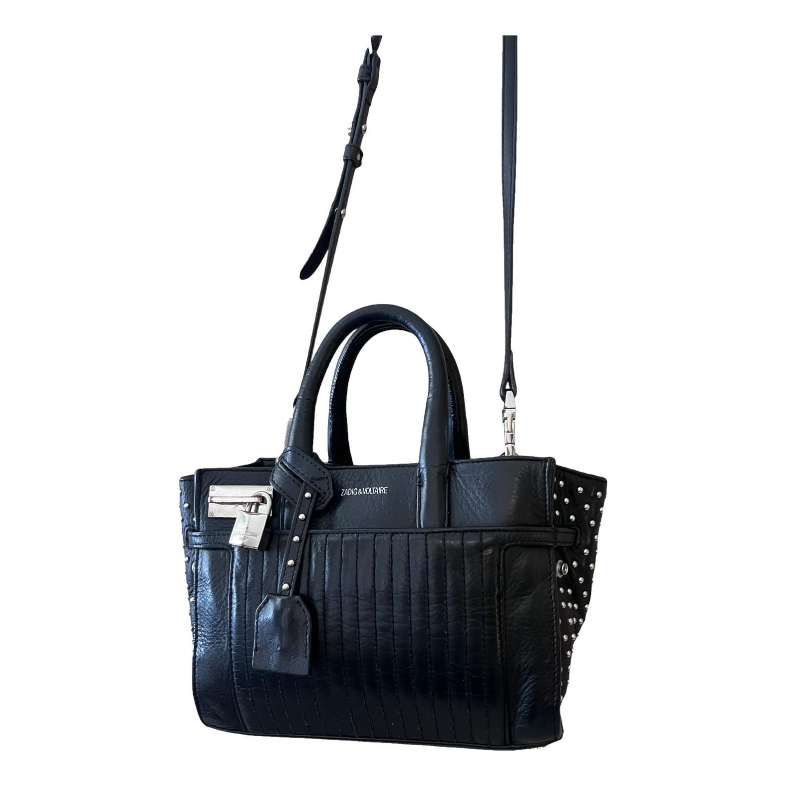 Candide leather handbag