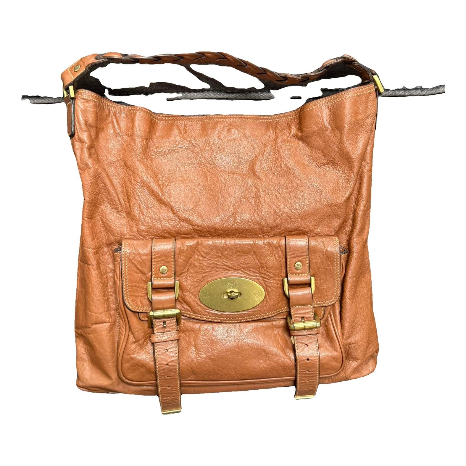 Leather handbag