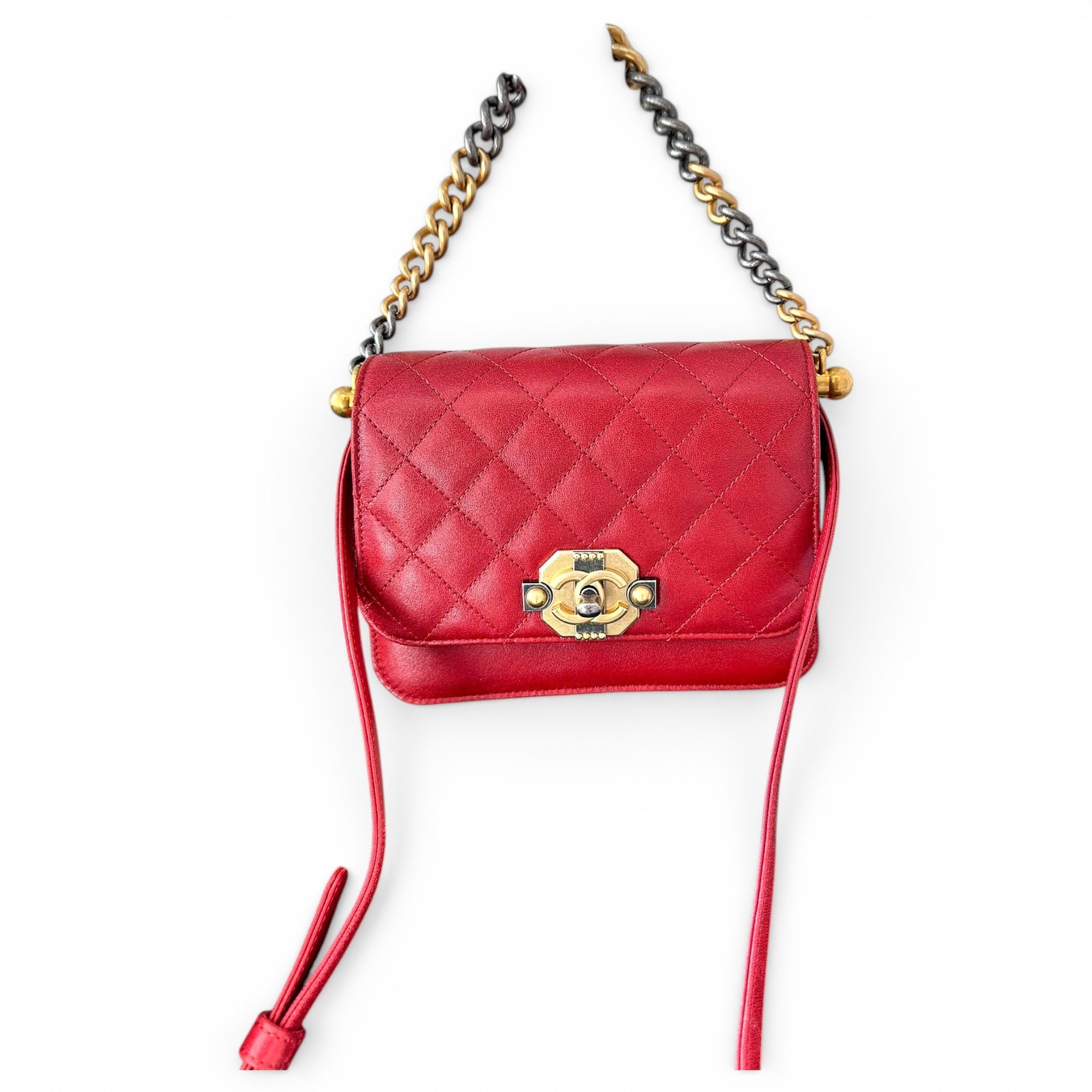 Leather handbag