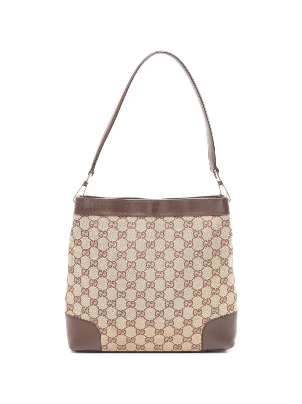 2000s monogram-pattern shoulder bag