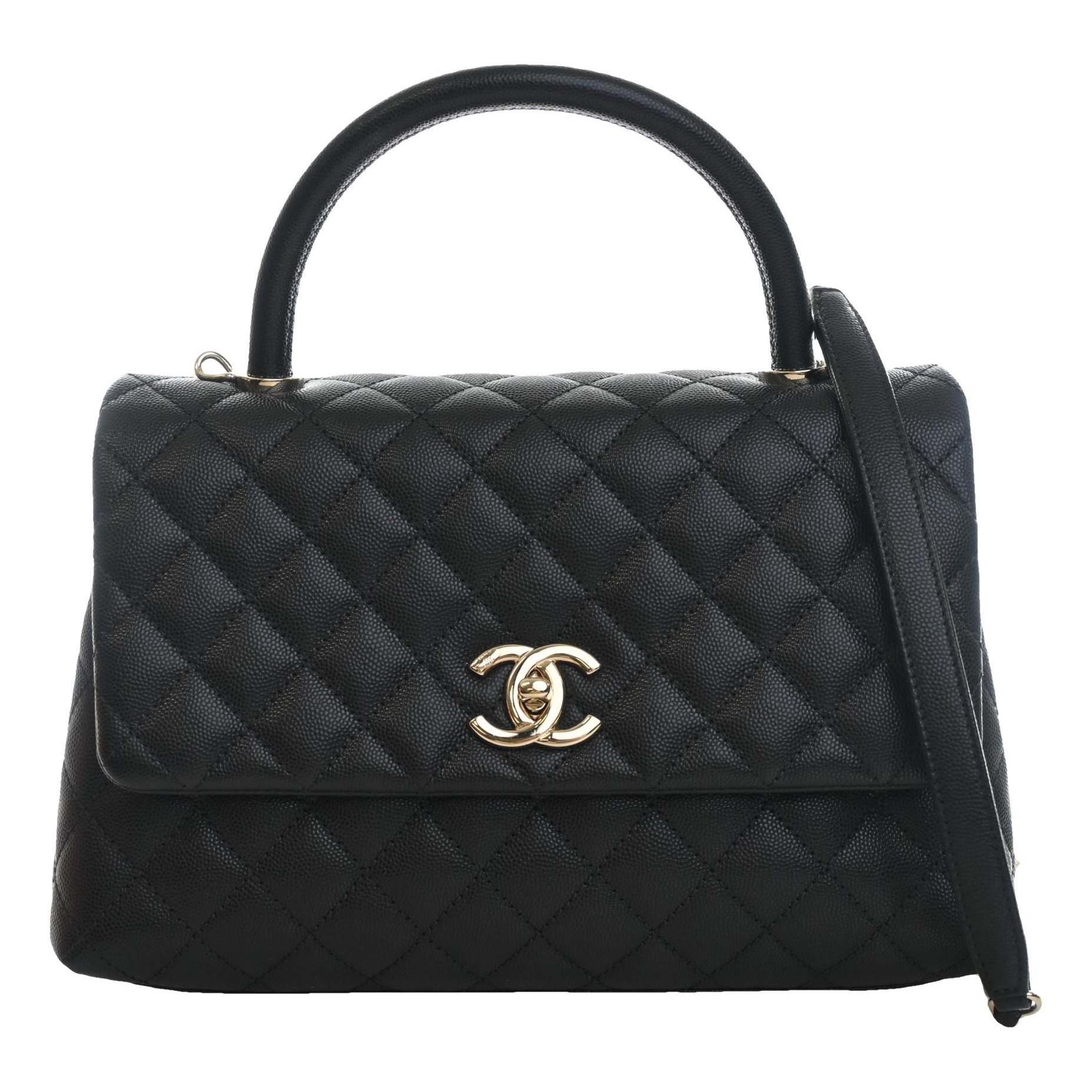 Coco Handle leather tote