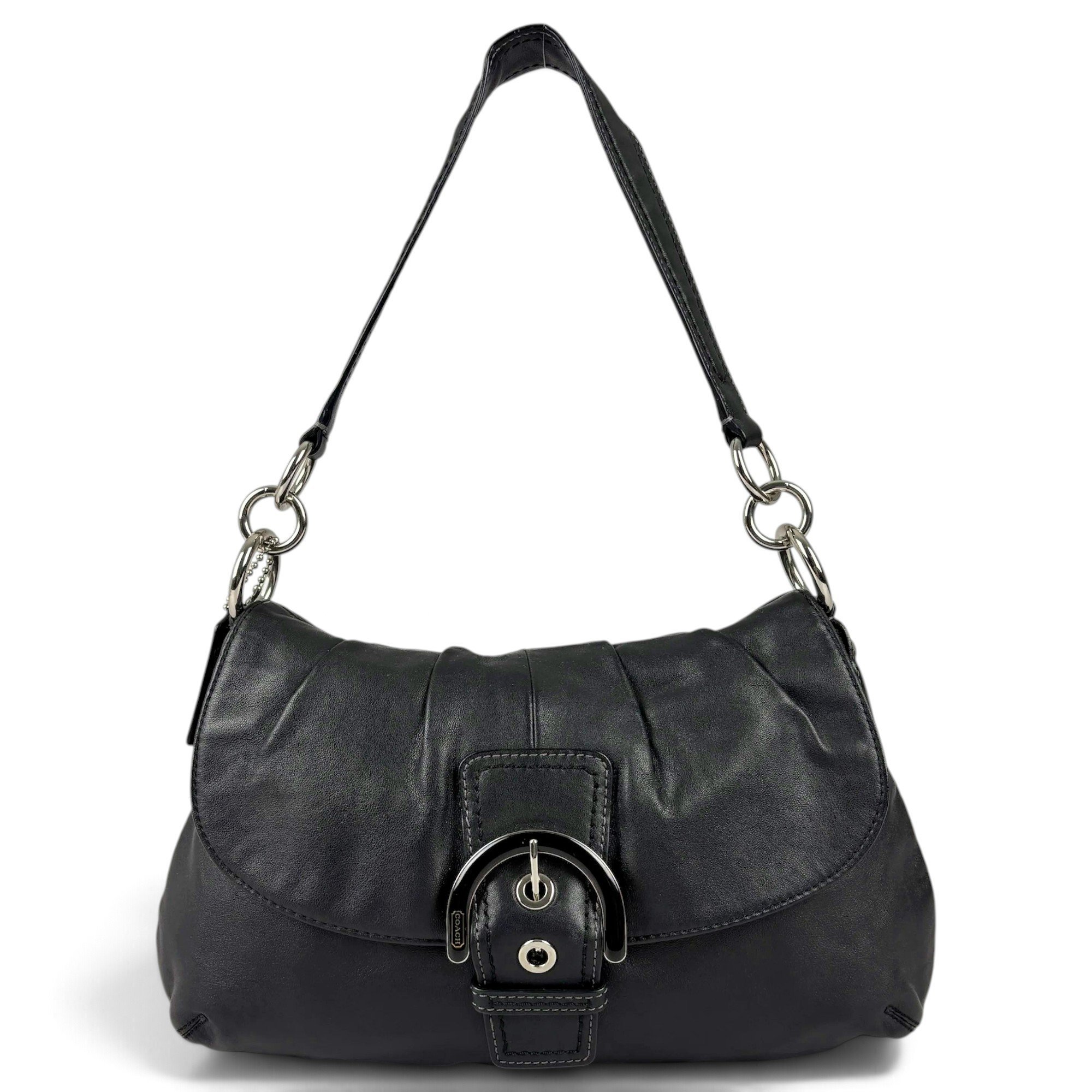 Signature Sufflette leather handbag