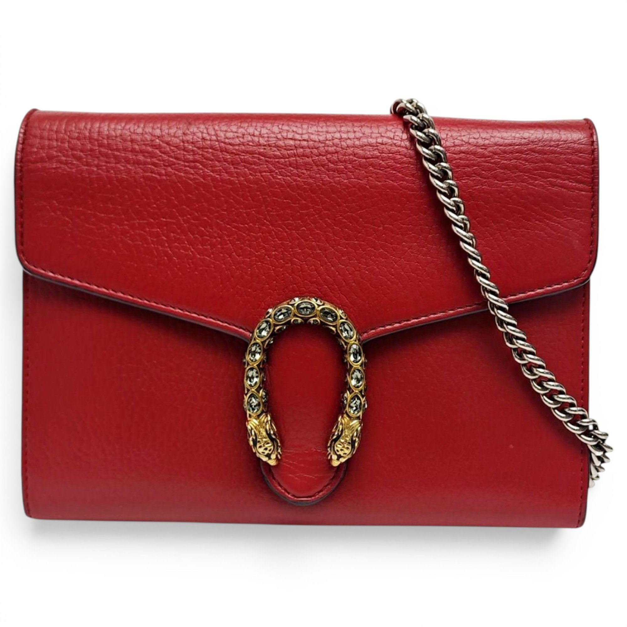 Dionysus Chain Wallet leather handbag