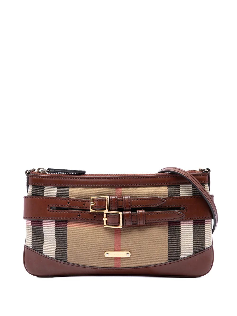 2000-2017 House Check Canvas Bridle Peyton crossbody bag