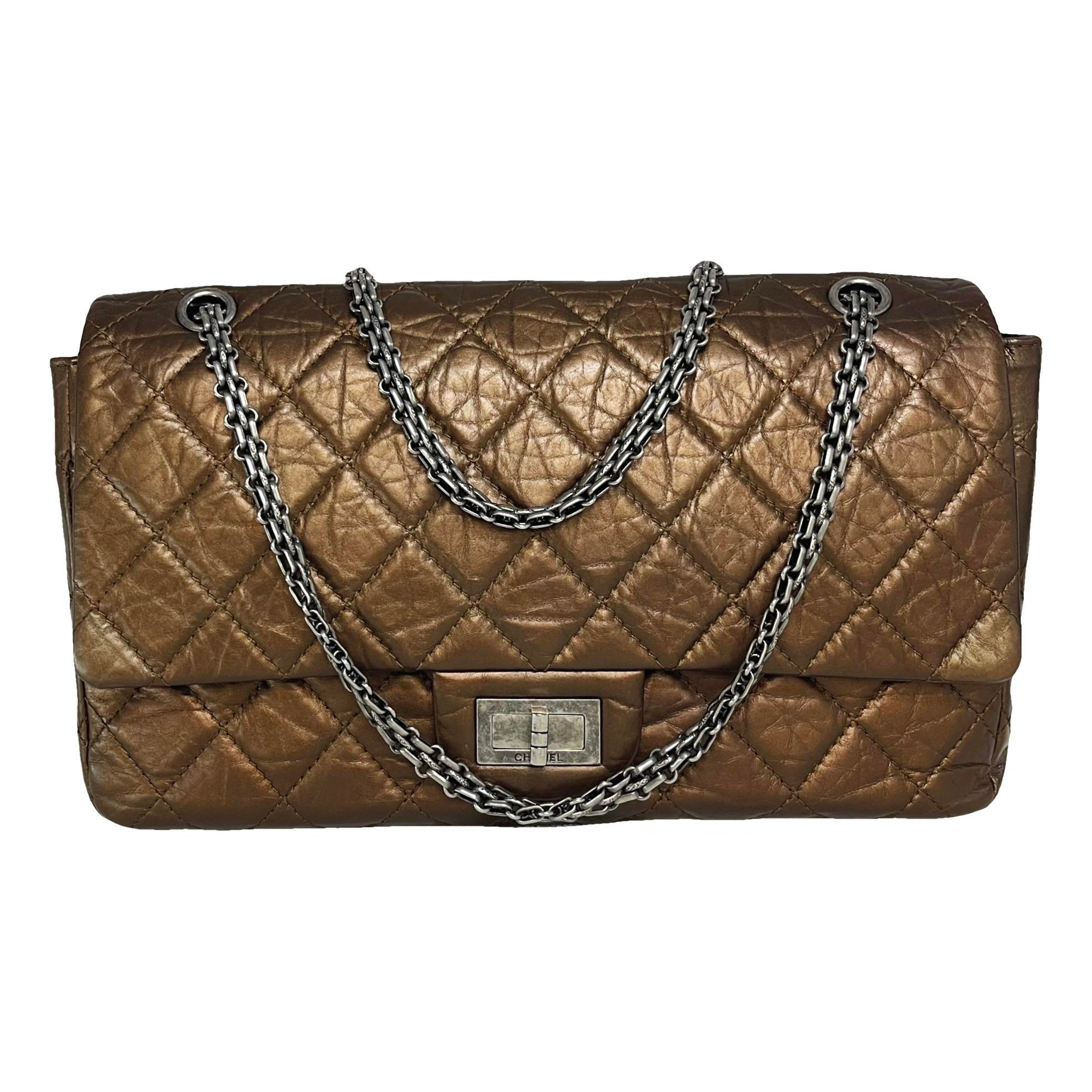 2.55 leather handbag